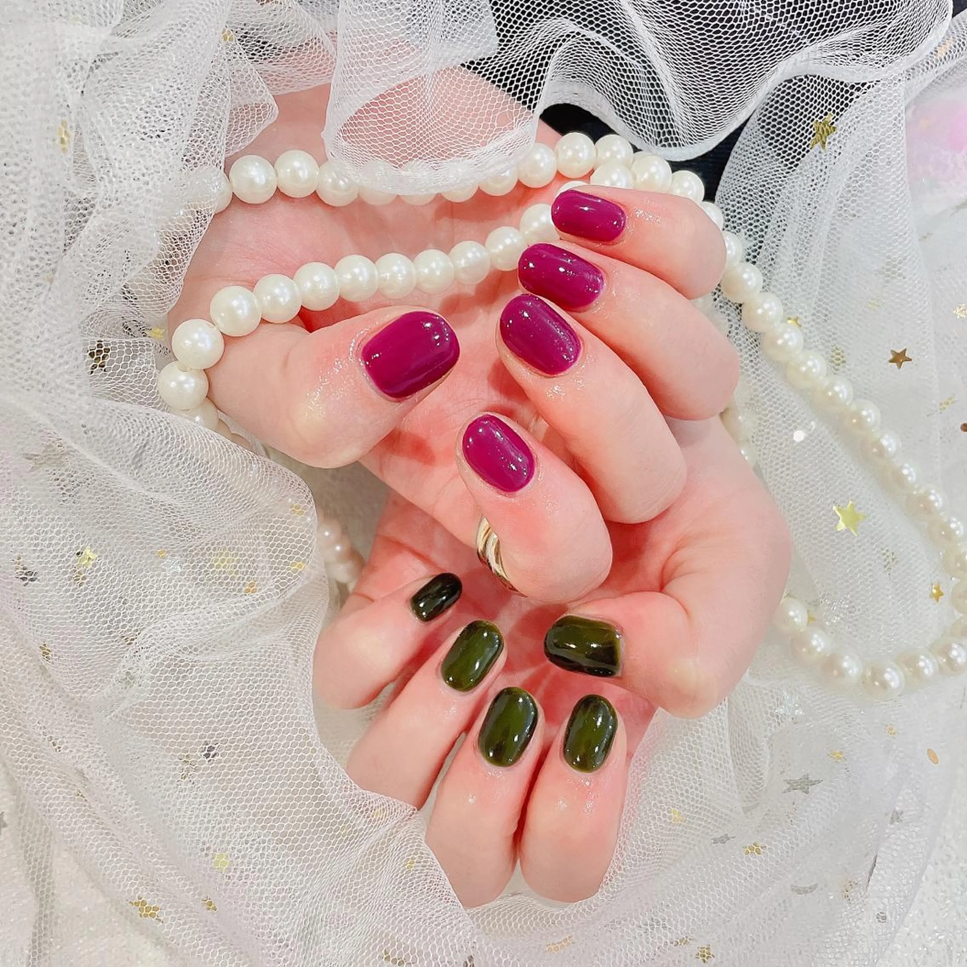 ショート ネイル ハンドネイル cho nailのネイルデザイン