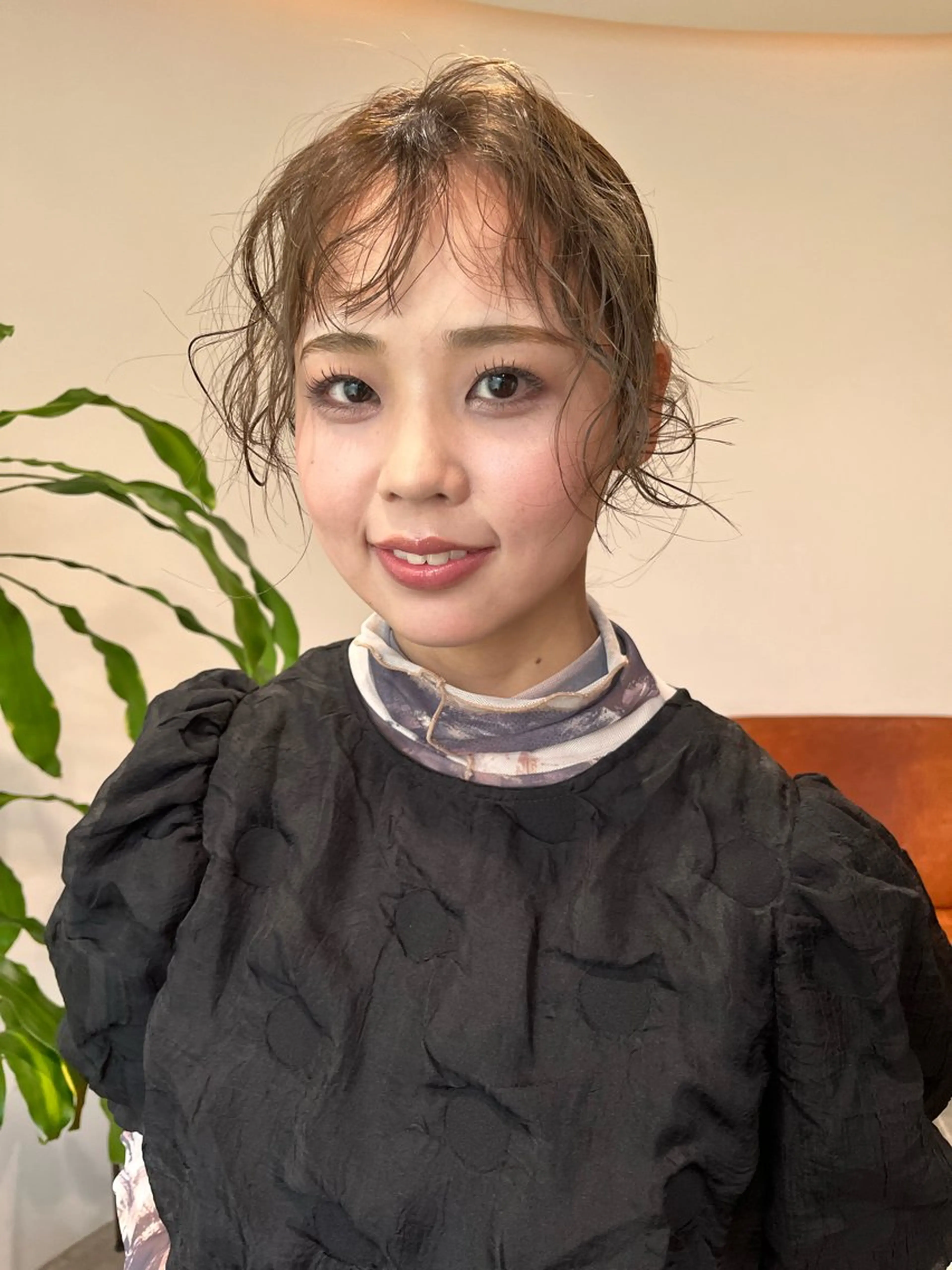 フルメイクの写真