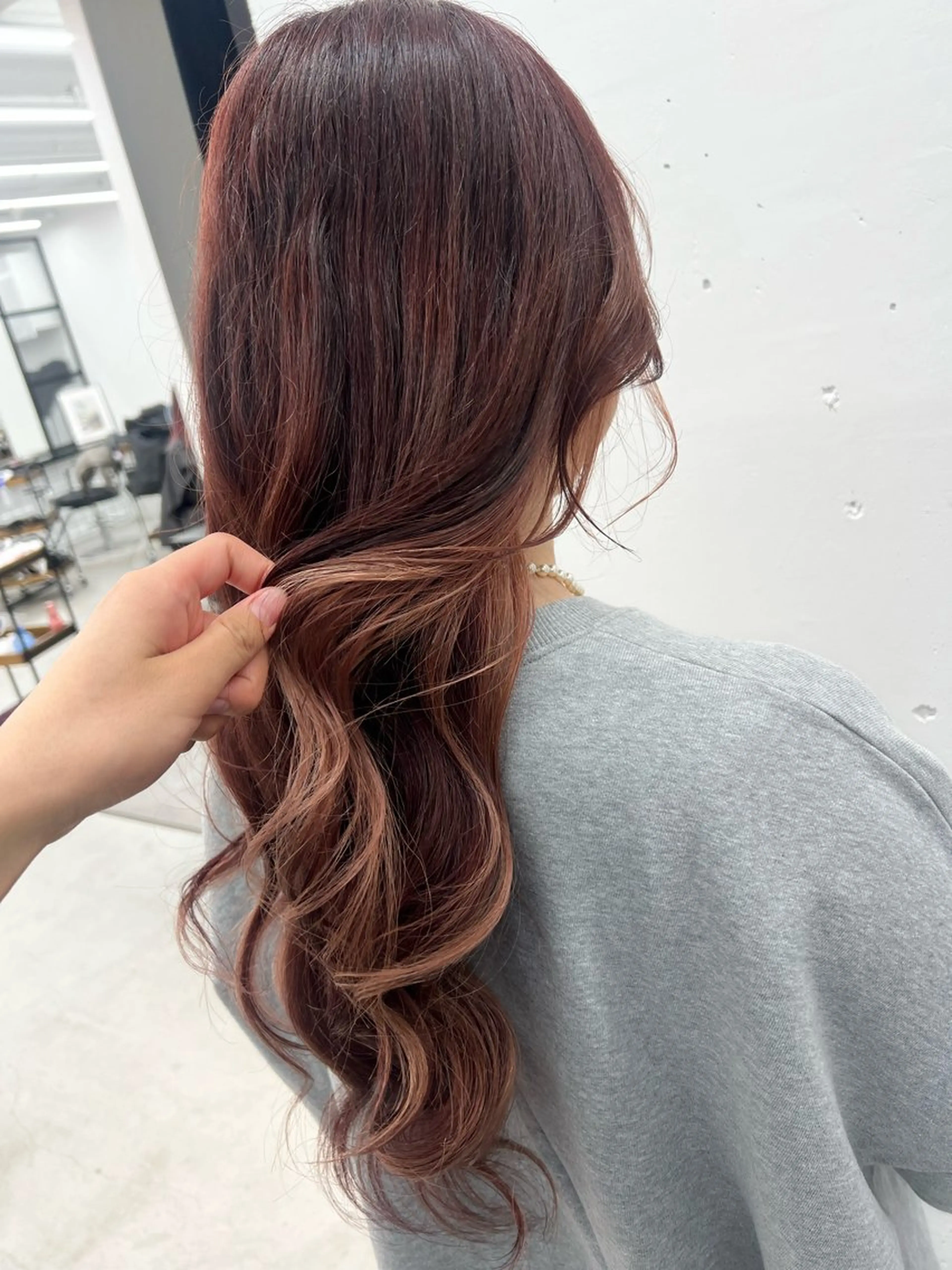 ロング カラー ヘアカラー トリートメント 🎀ちさ🎀 JILLSTUDIOのヘアスタイル