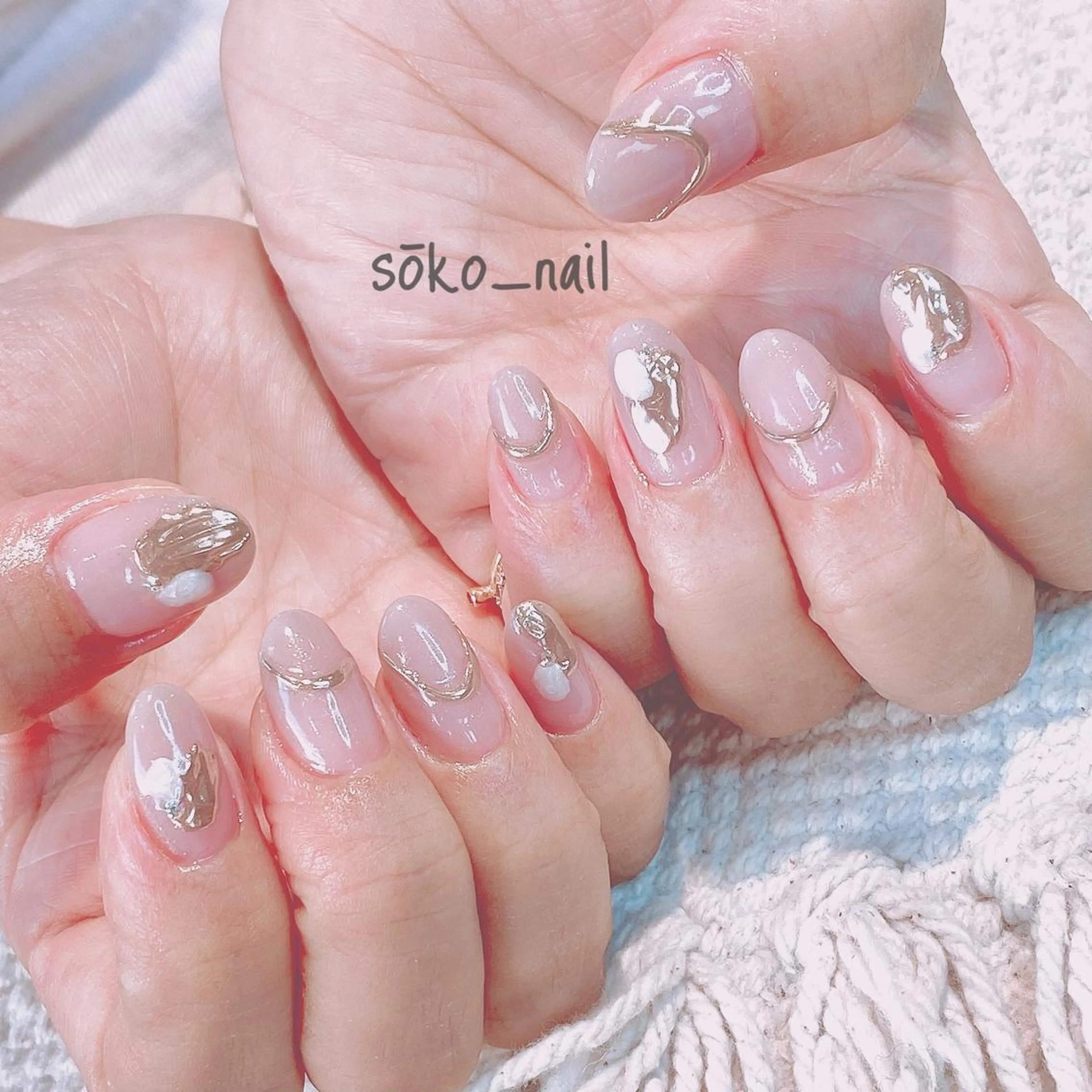 ネイル ハンドネイル sōko Hair&Nail Salon所属・megu  / sōko nailのネイルデザイン