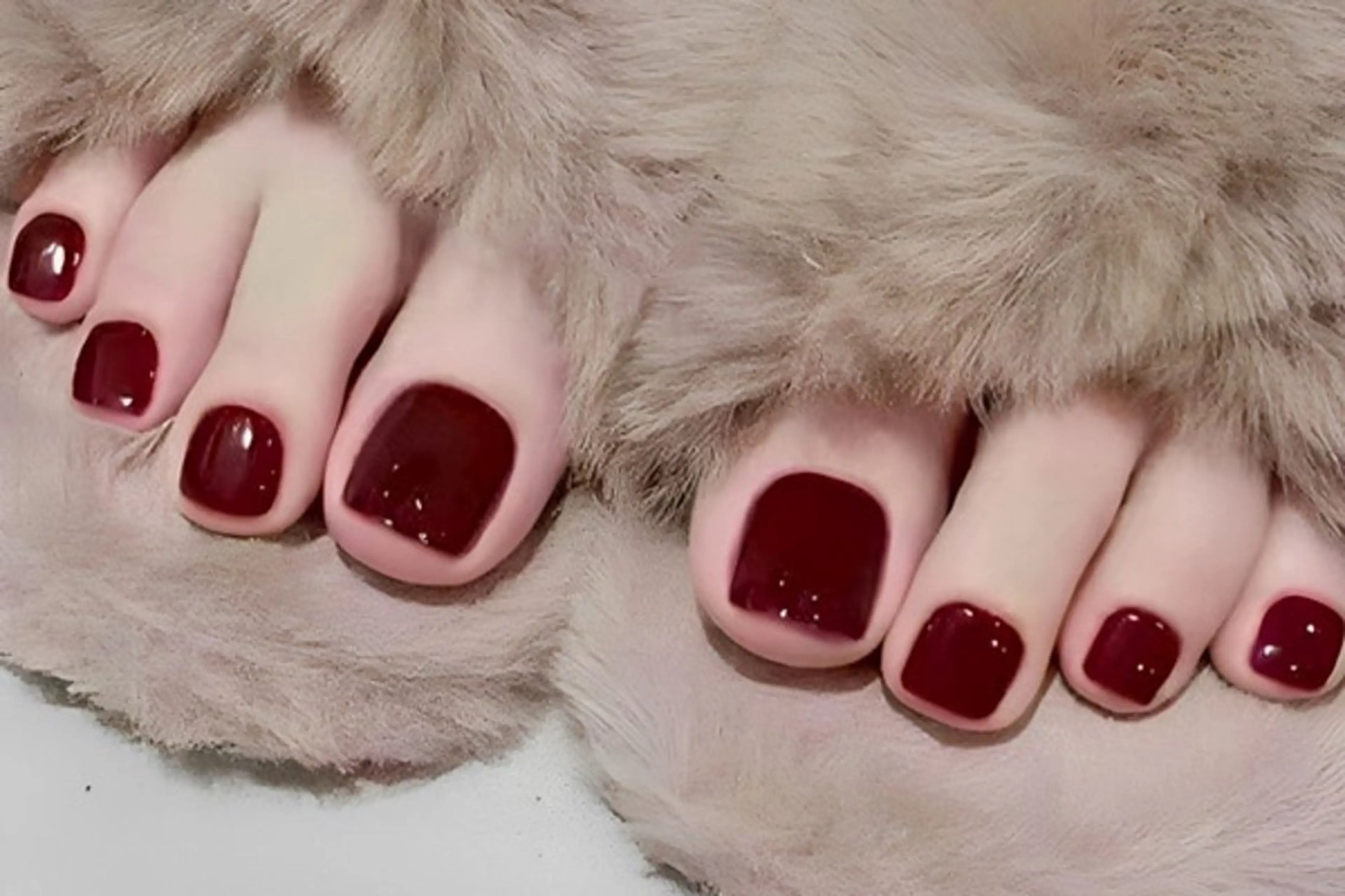 ネイル オーロラネイル クリアネイル フラッシュネイル ジェルネイル グラデーション フットネイル Amee Nailsalon所属・Amee Nailsalonのネイルデザイン