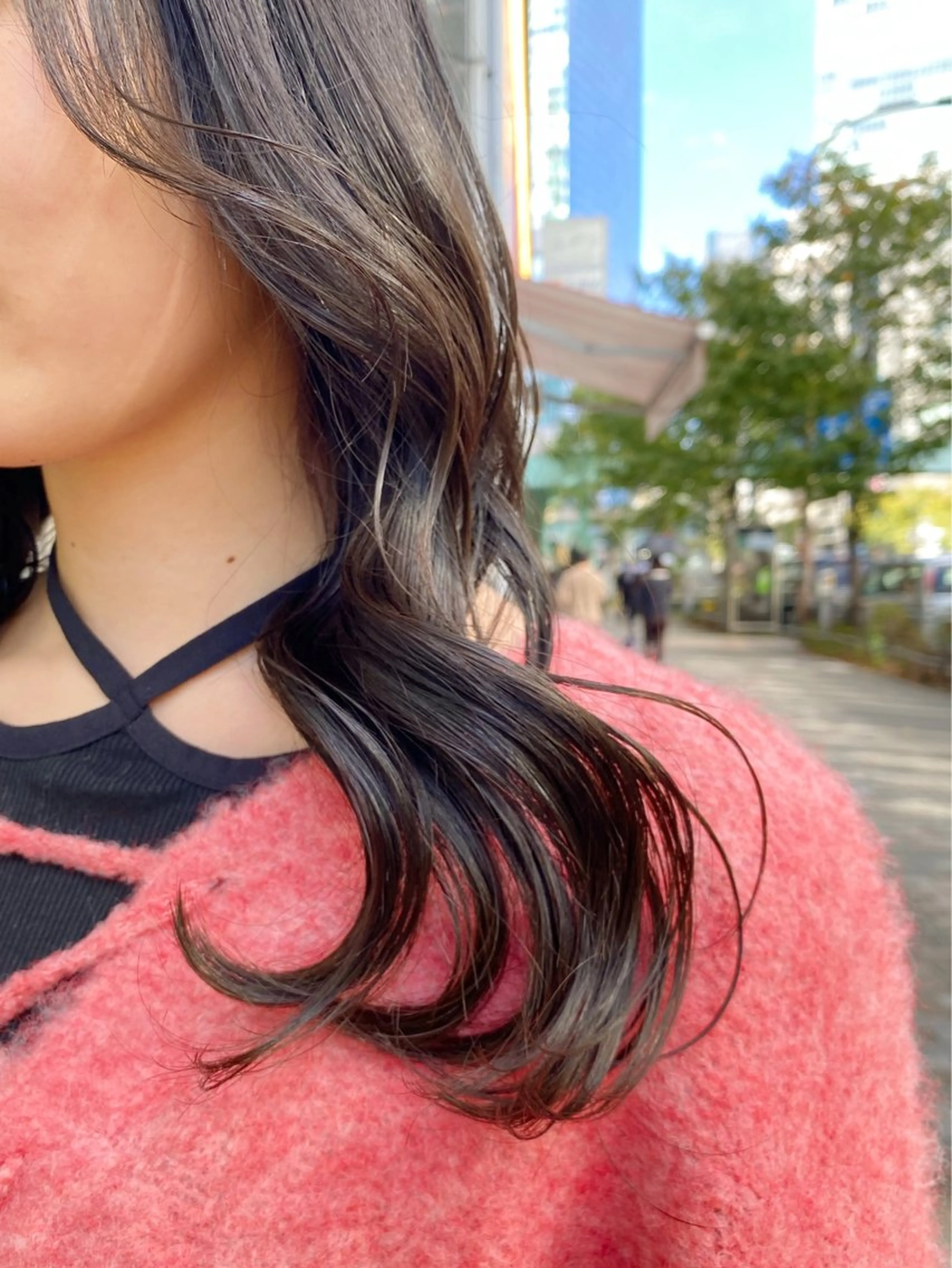 セミロング カラー ベージュカラー 透明感カラー ヘアカラー トリートメント 🧸にしかた ちひろ🧸 / 渋谷のヘアスタイル