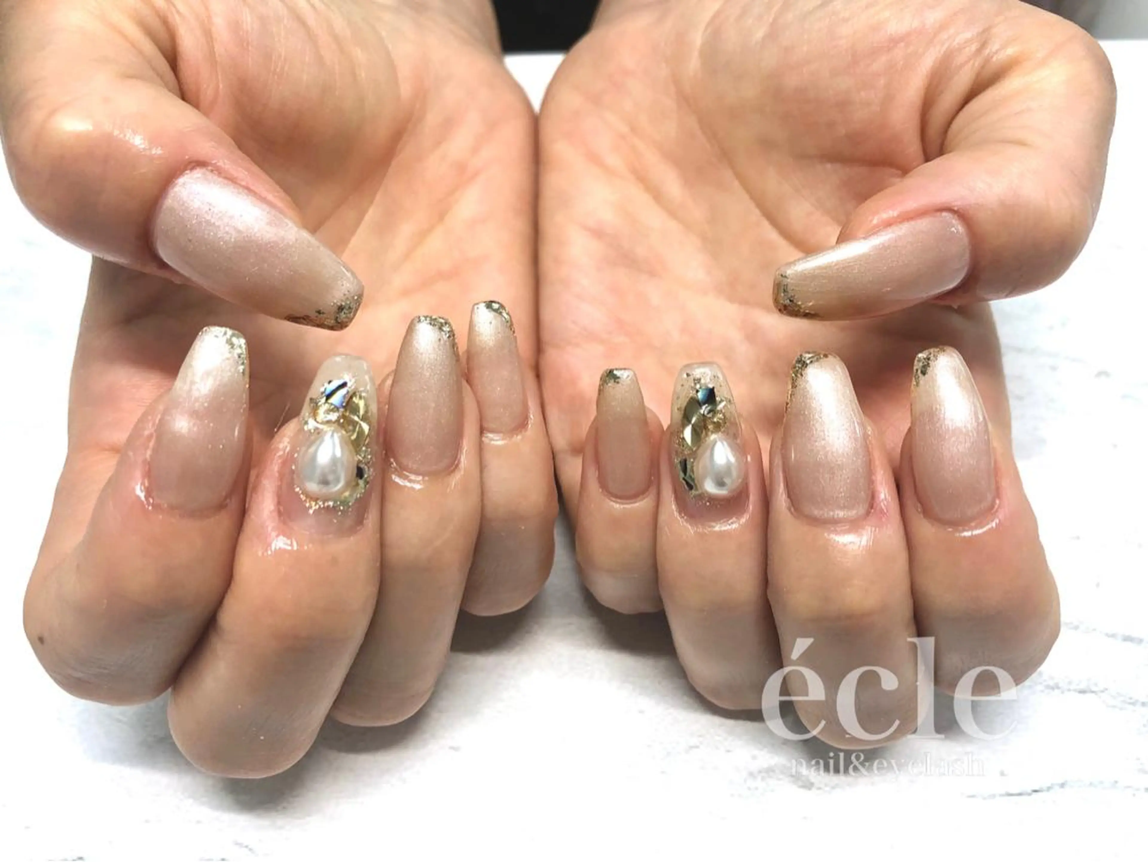 ネイル ハンドネイル écle nail&eyeのネイルデザイン