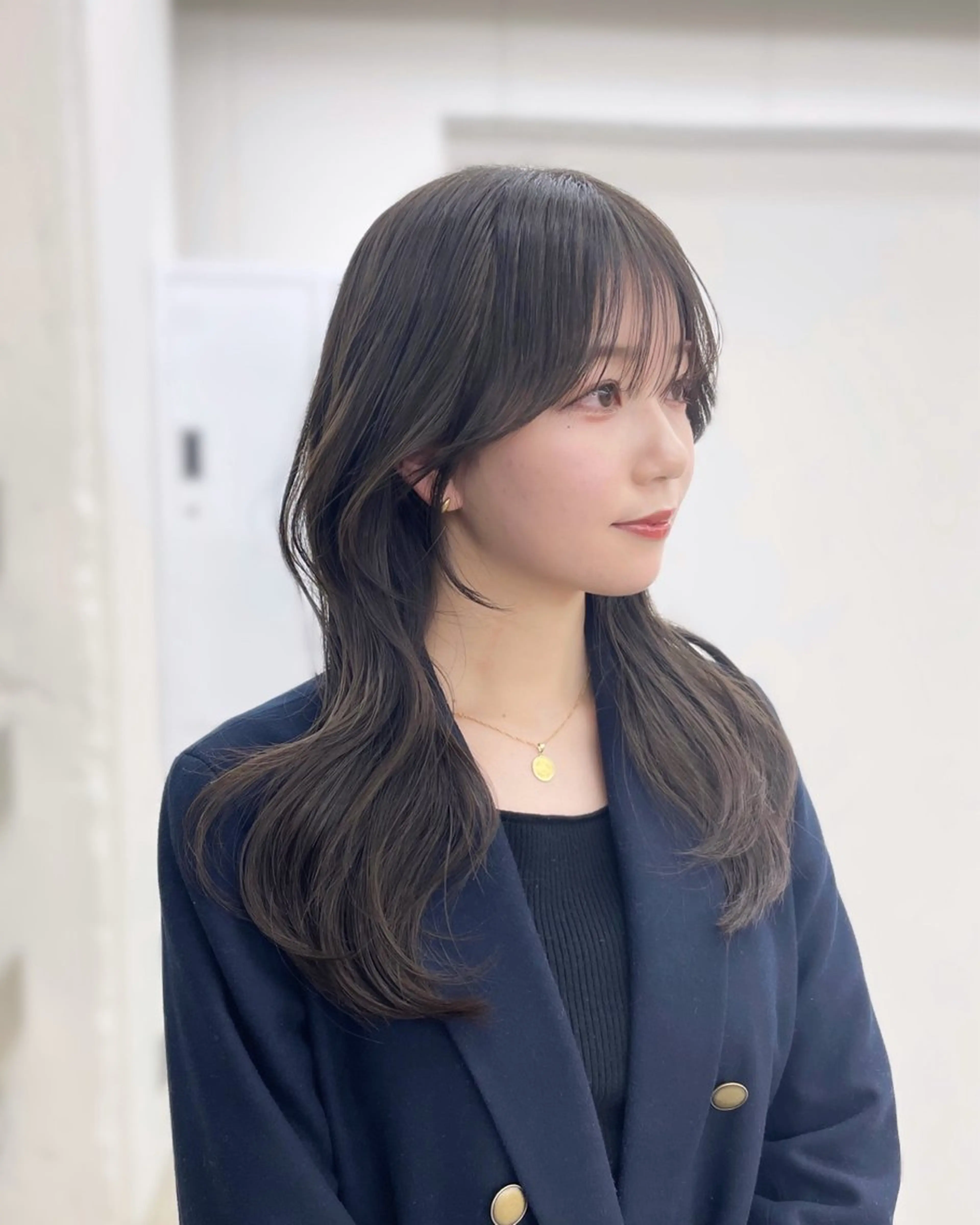 ミディアム カラー カット ヘアカラー トリートメント 🦋韓国系指名No1 店長/圓山 祐也🦋のヘアスタイル