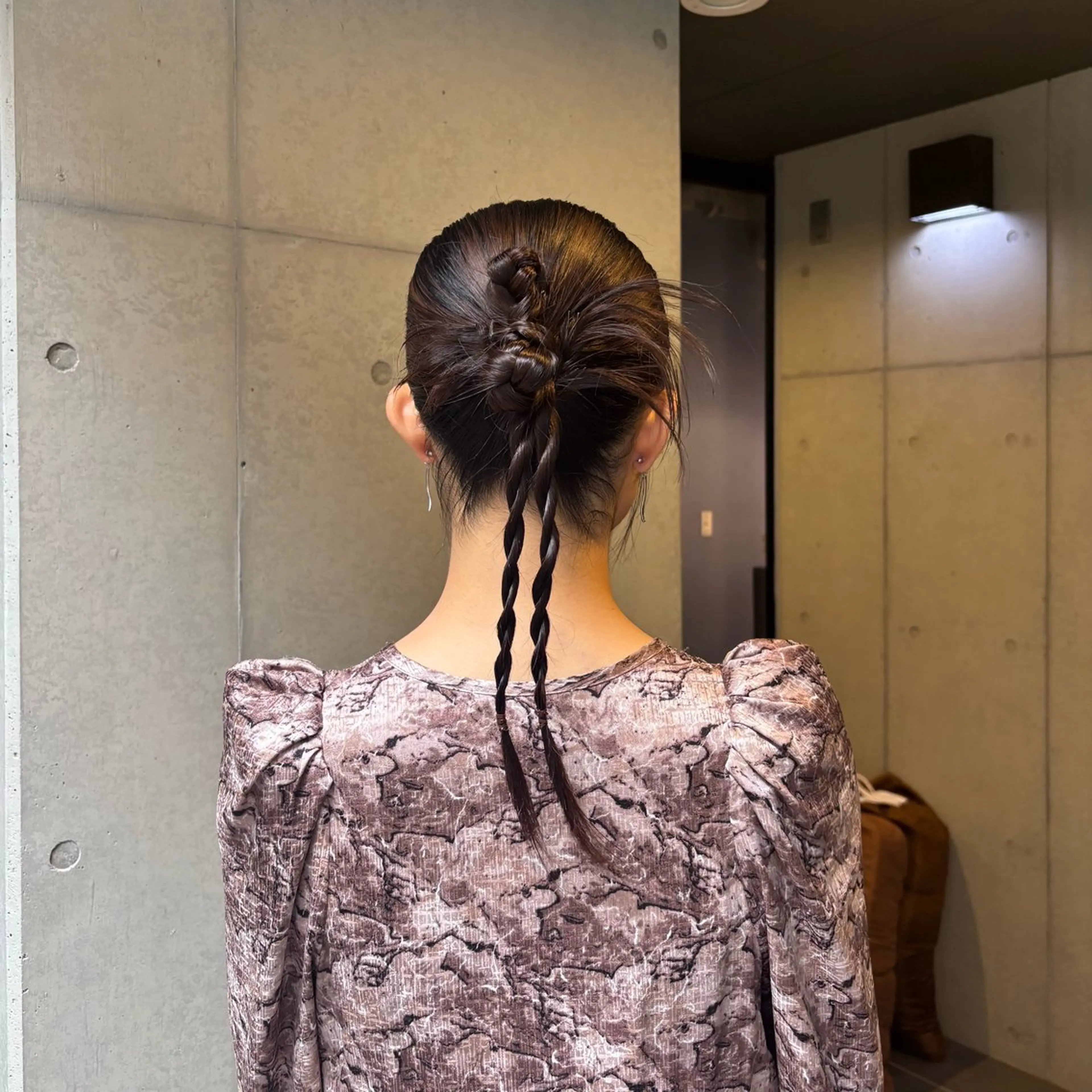 ロング ヘアアレンジ ヘアセット 〖❁田尻千尋| LEONID❁〗のヘアスタイル