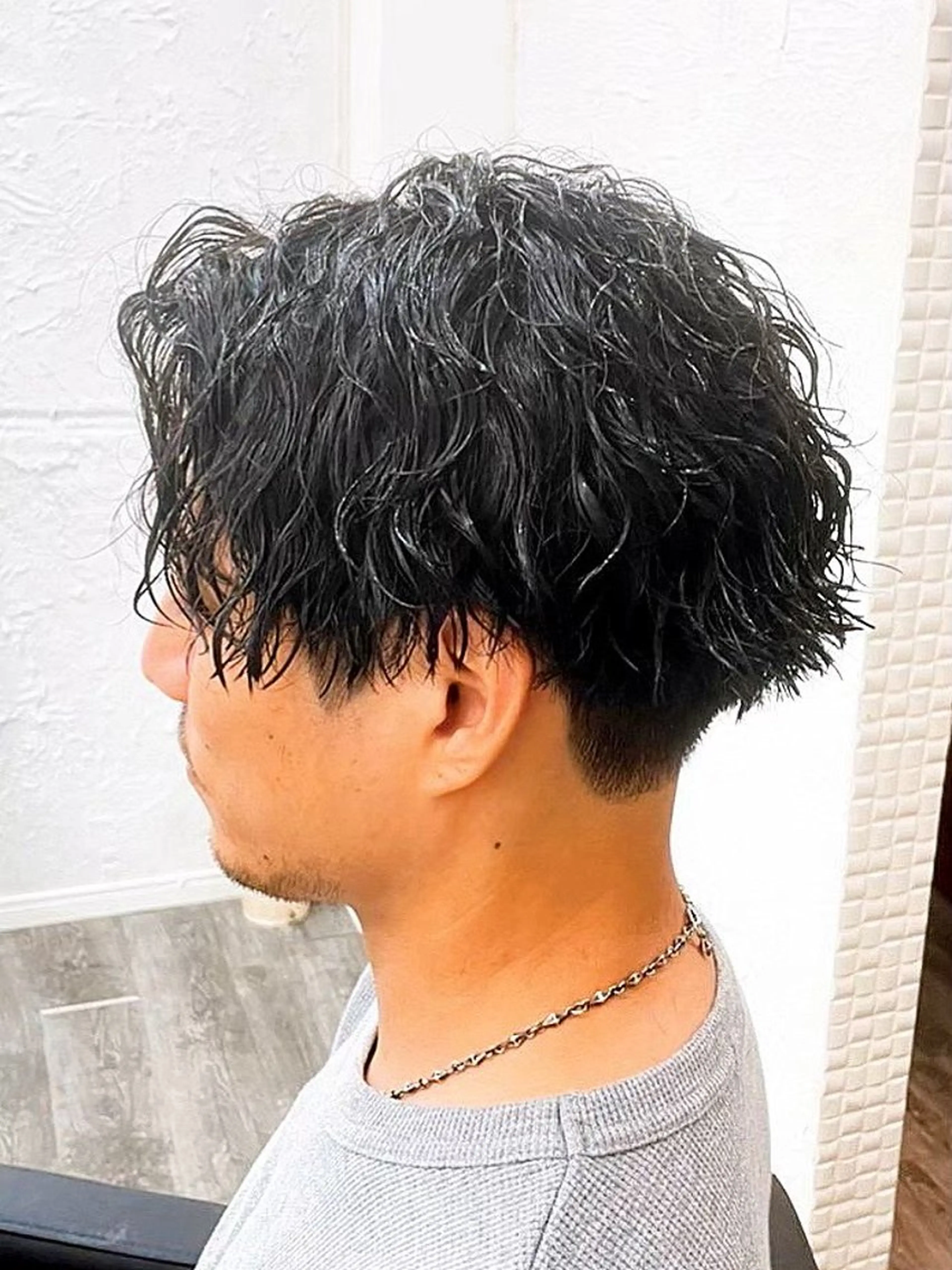 パーマ メンズ 鈴木 裕貴のヘアスタイル