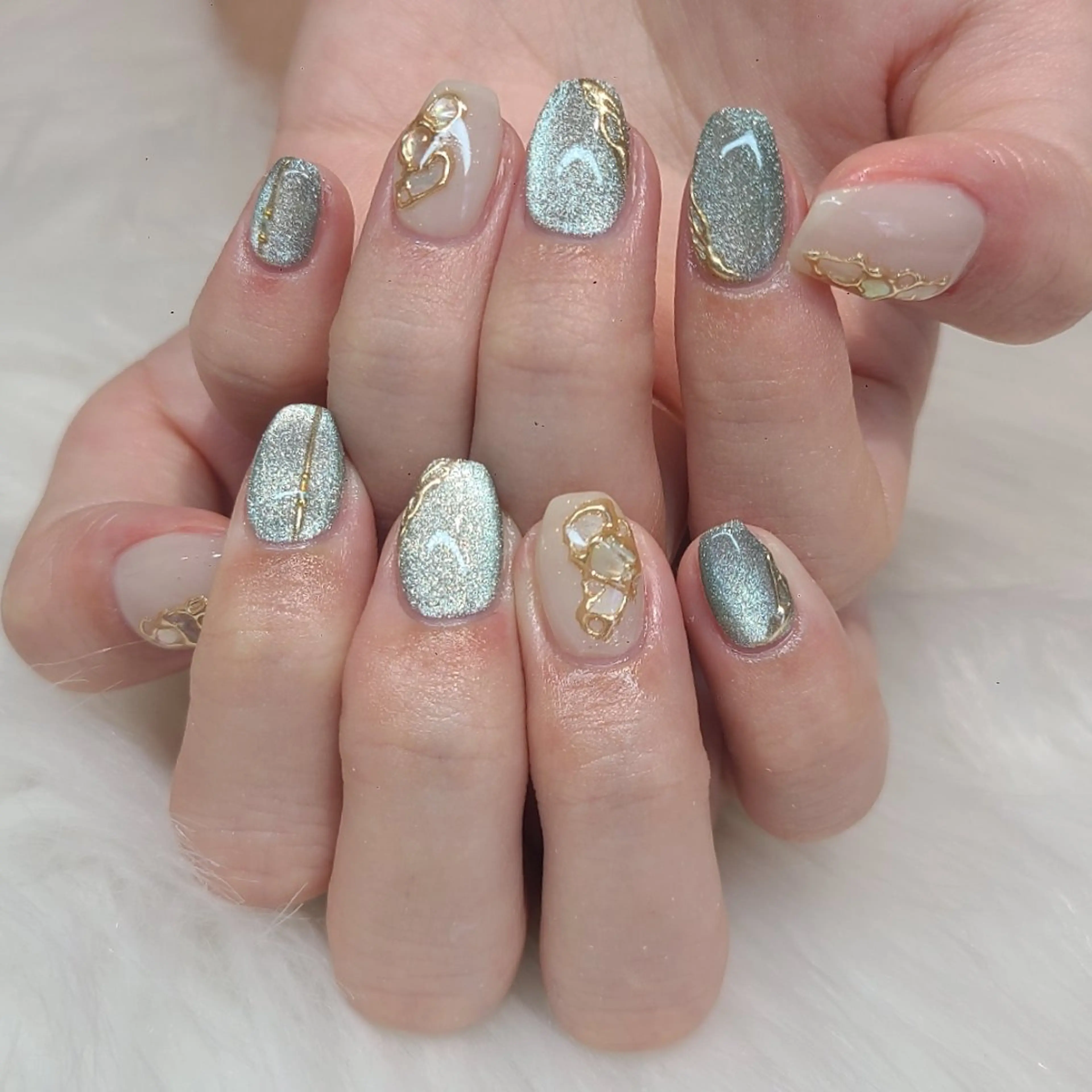 ネイル ハンドネイル 💛うるちゅる 仕上げ💛ERIKAのネイルデザイン