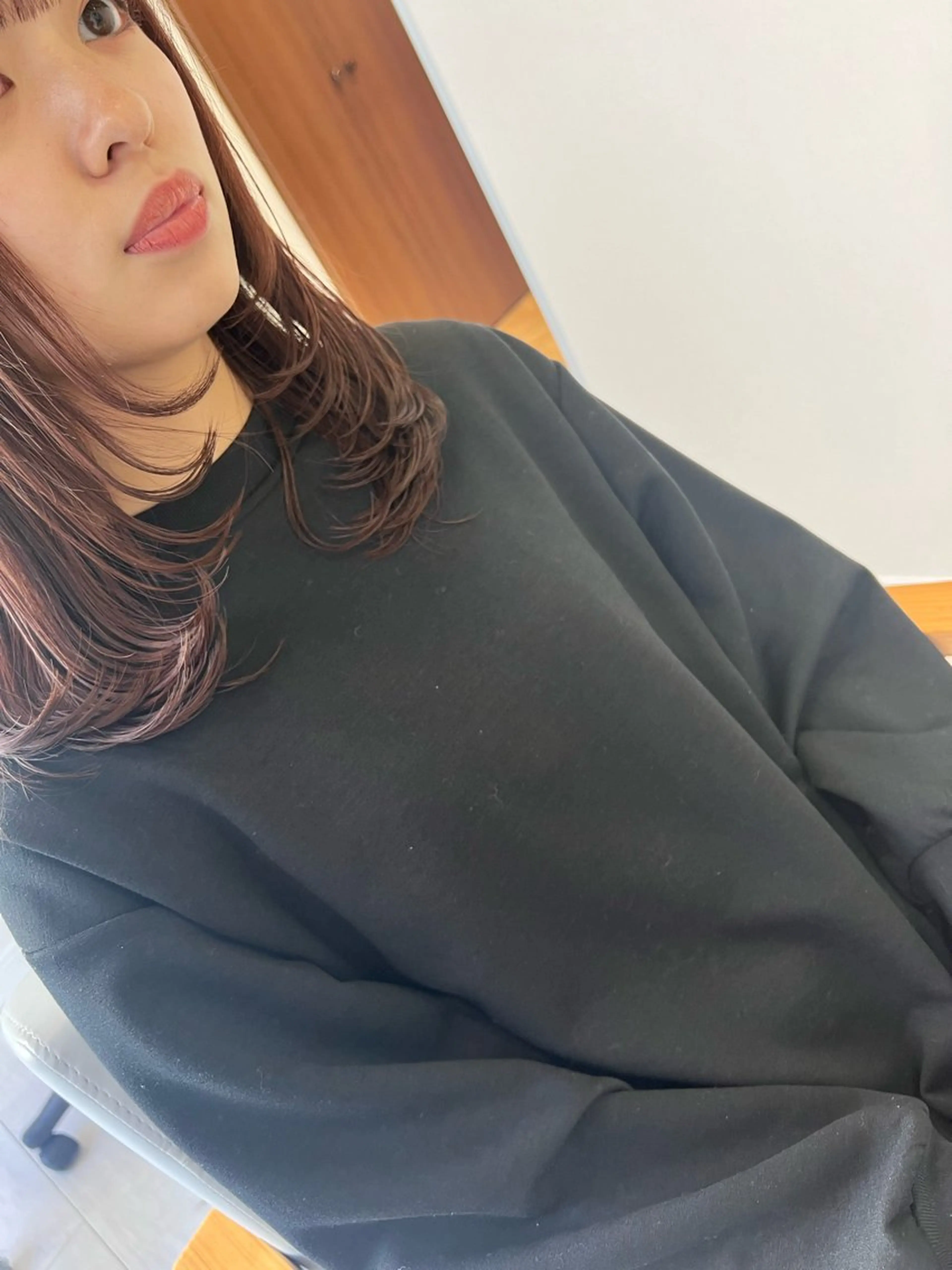 ミディアム カット ヘアセット AROMAhair 🩵AYAKOのヘアスタイル