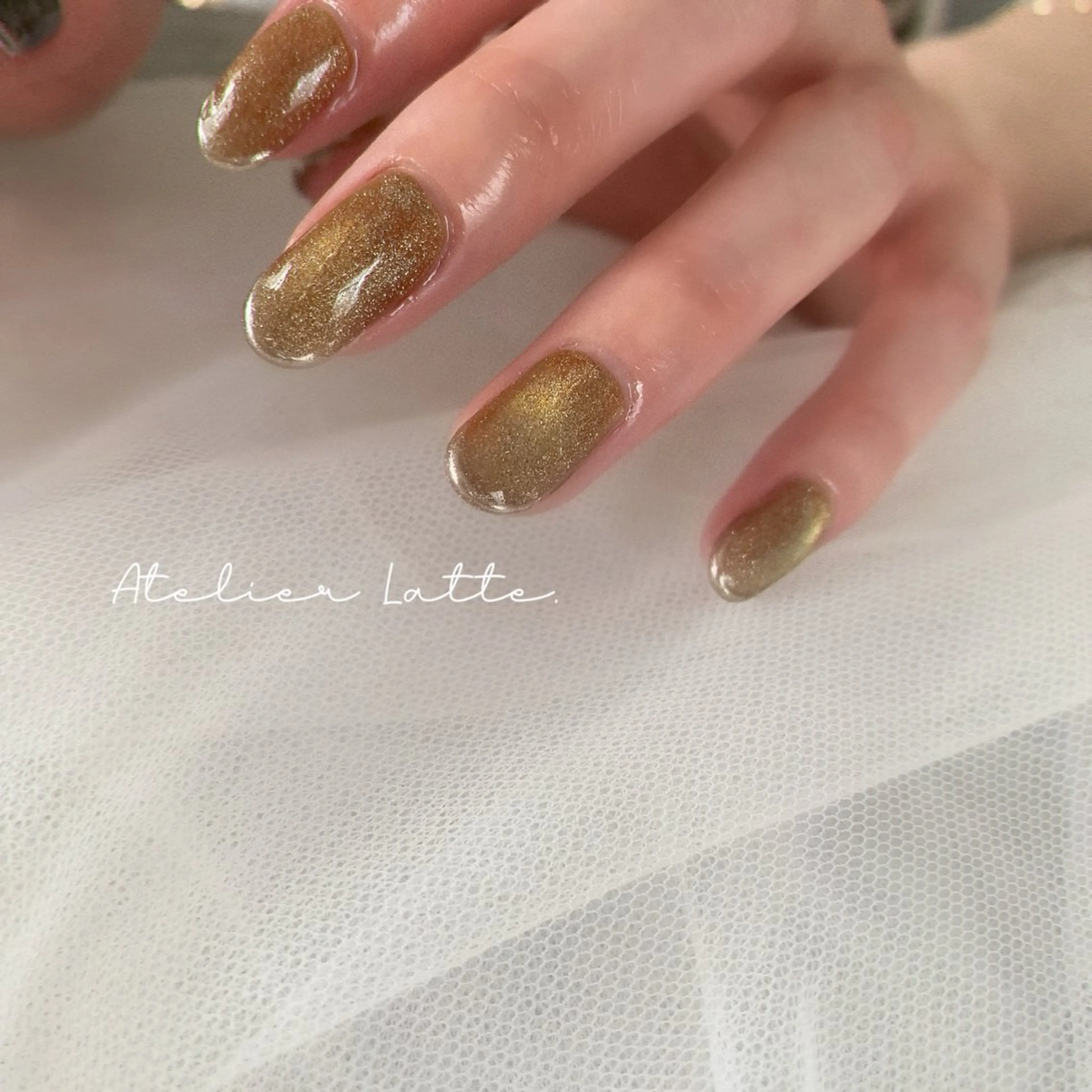 ネイル ハンドネイル フットネイル Atelier Latteのネイルデザイン