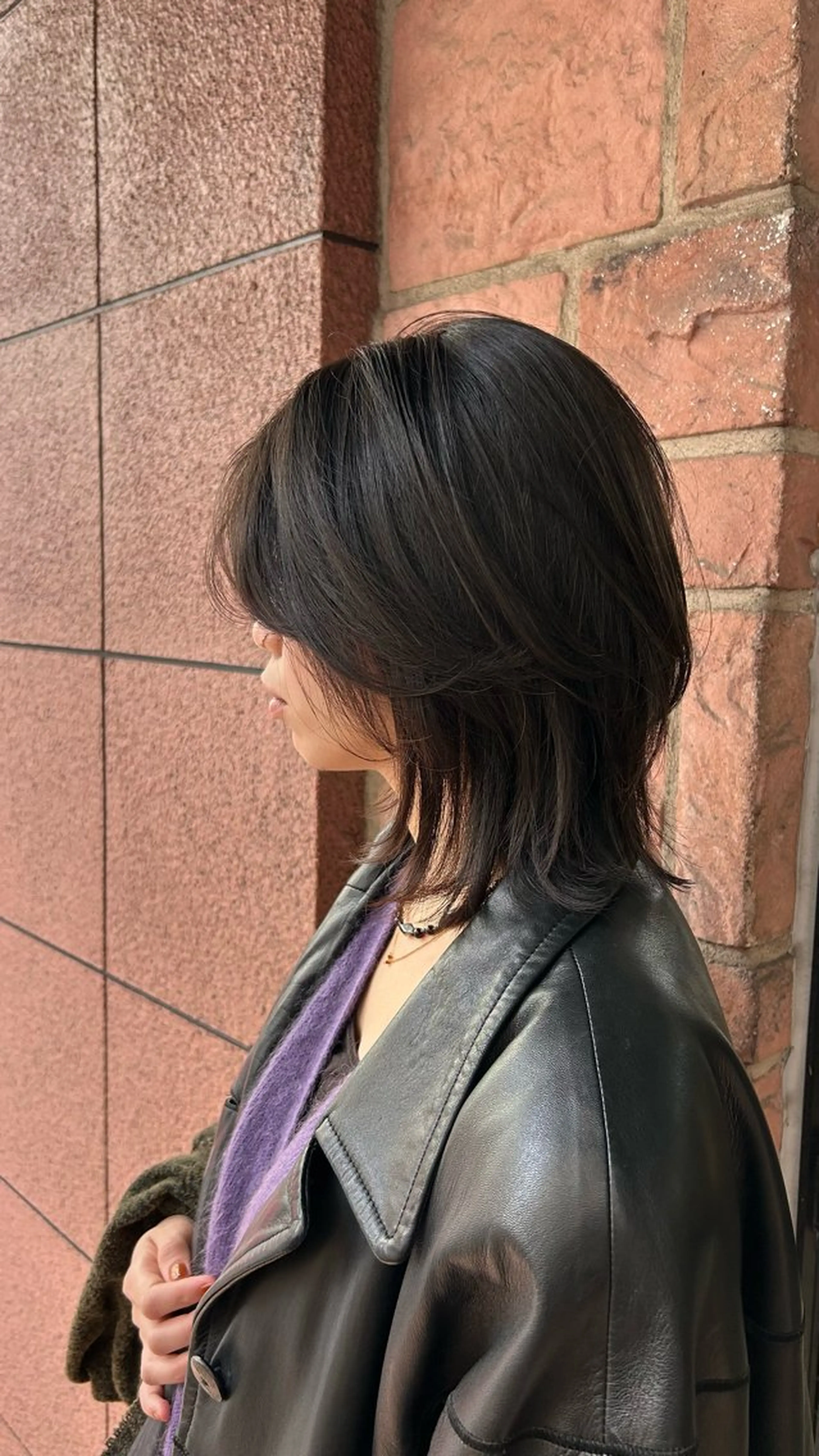 ミディアム SABO 🪴岡田知佳のヘアスタイル