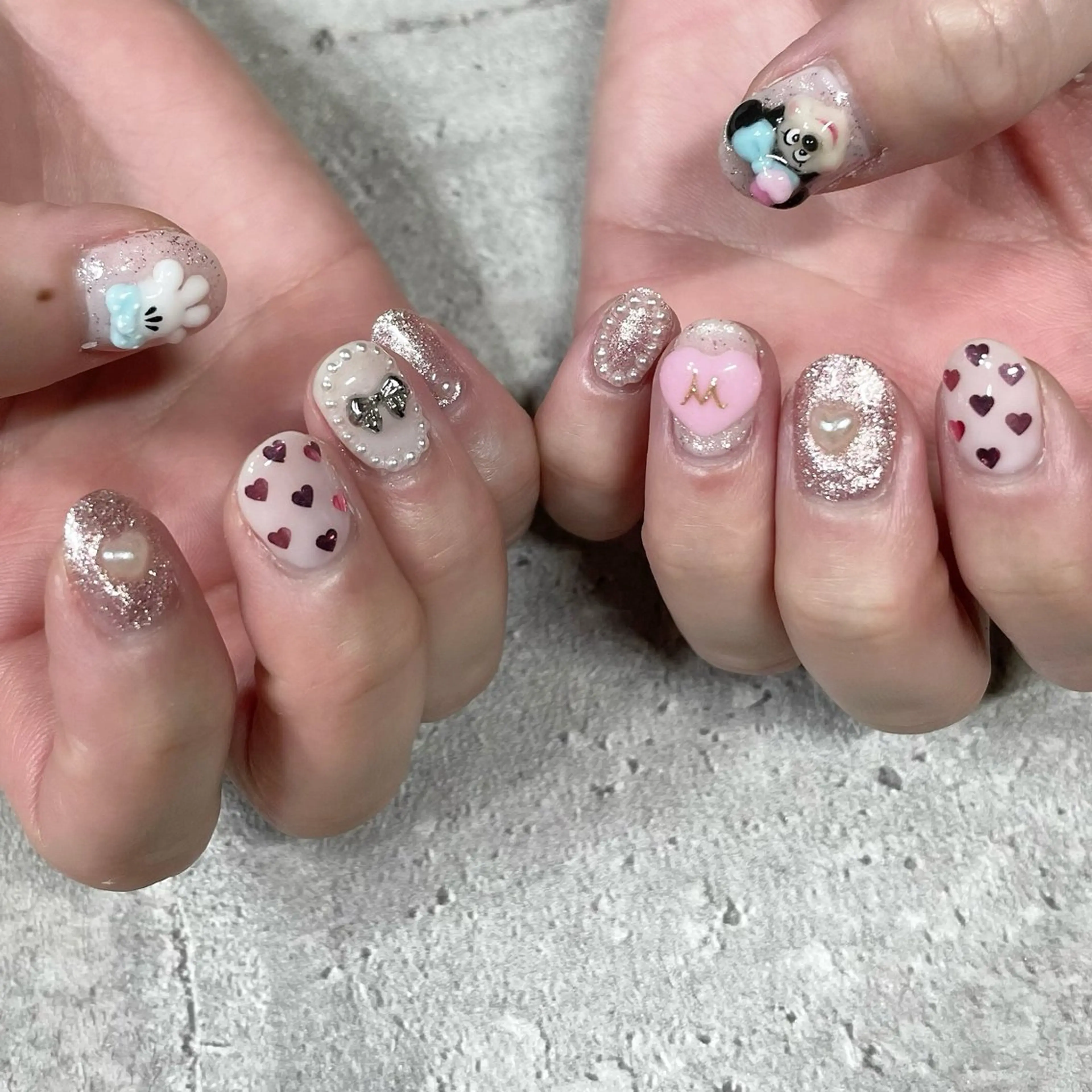 ネイル 東 千夏のネイルデザイン
