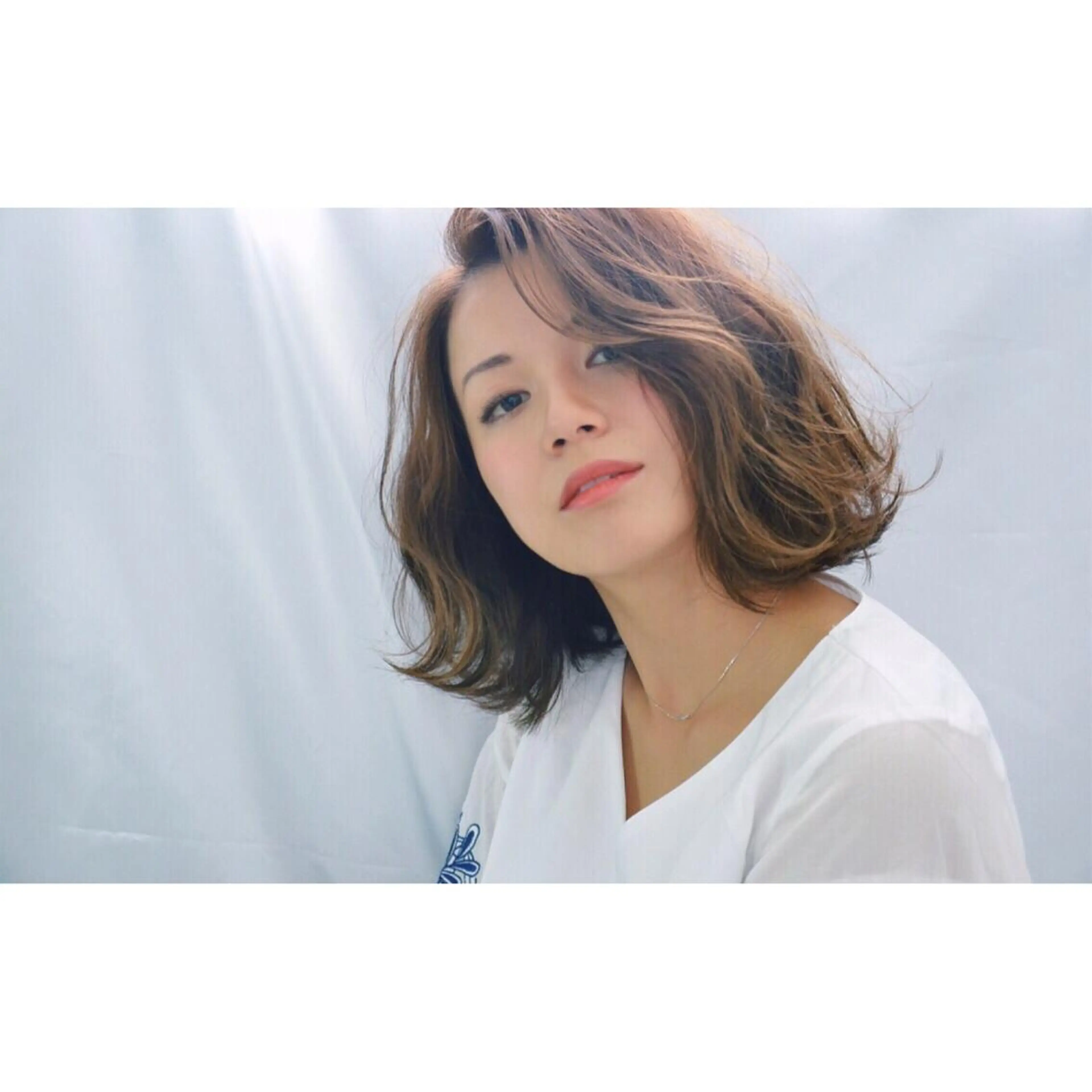 ミディアム カラー パーマ ヘアアレンジ ボブ sketcH.所属・中村 ダイスケのその他イメージ