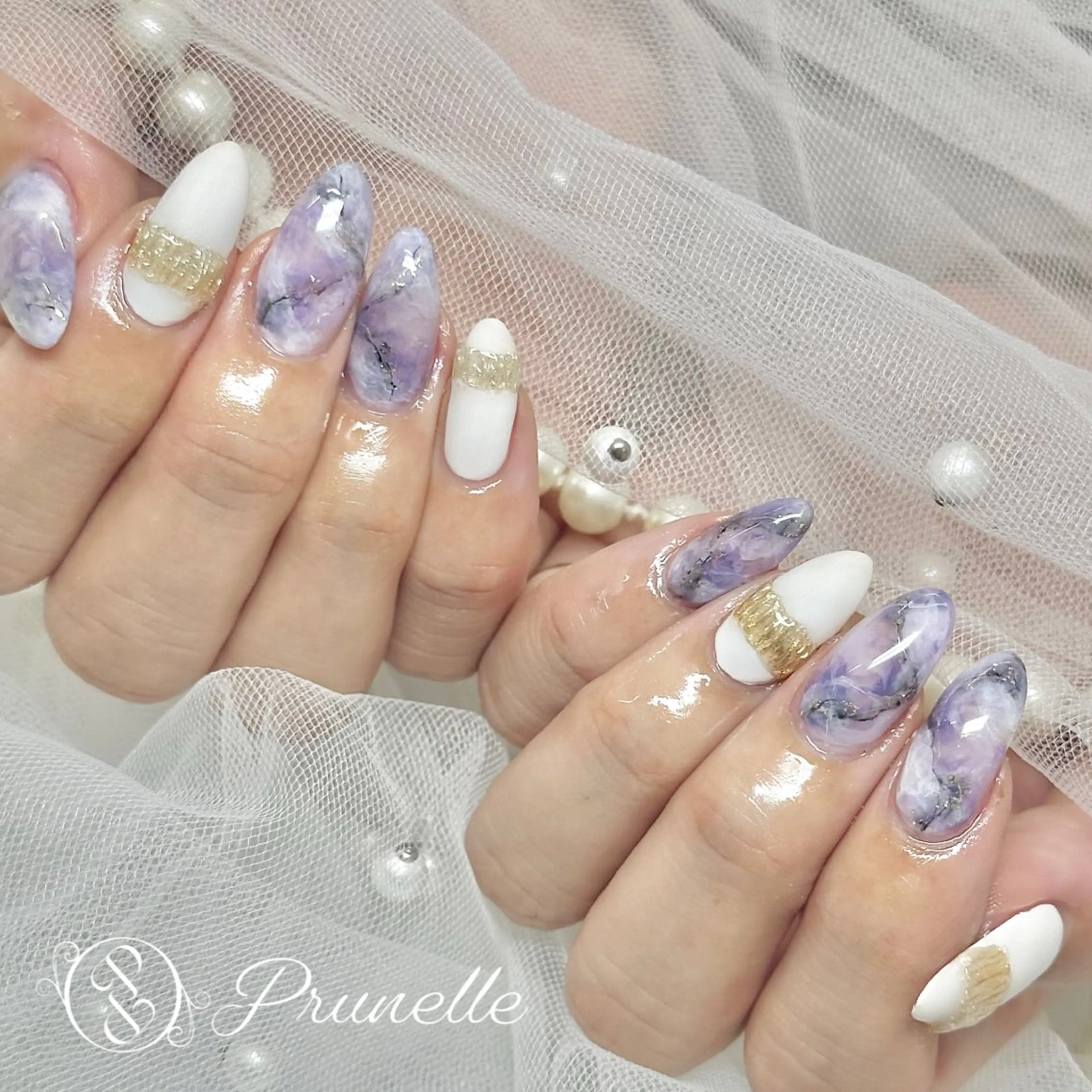 ネイル ハンドネイル Prunelle Sawaneのネイルデザイン