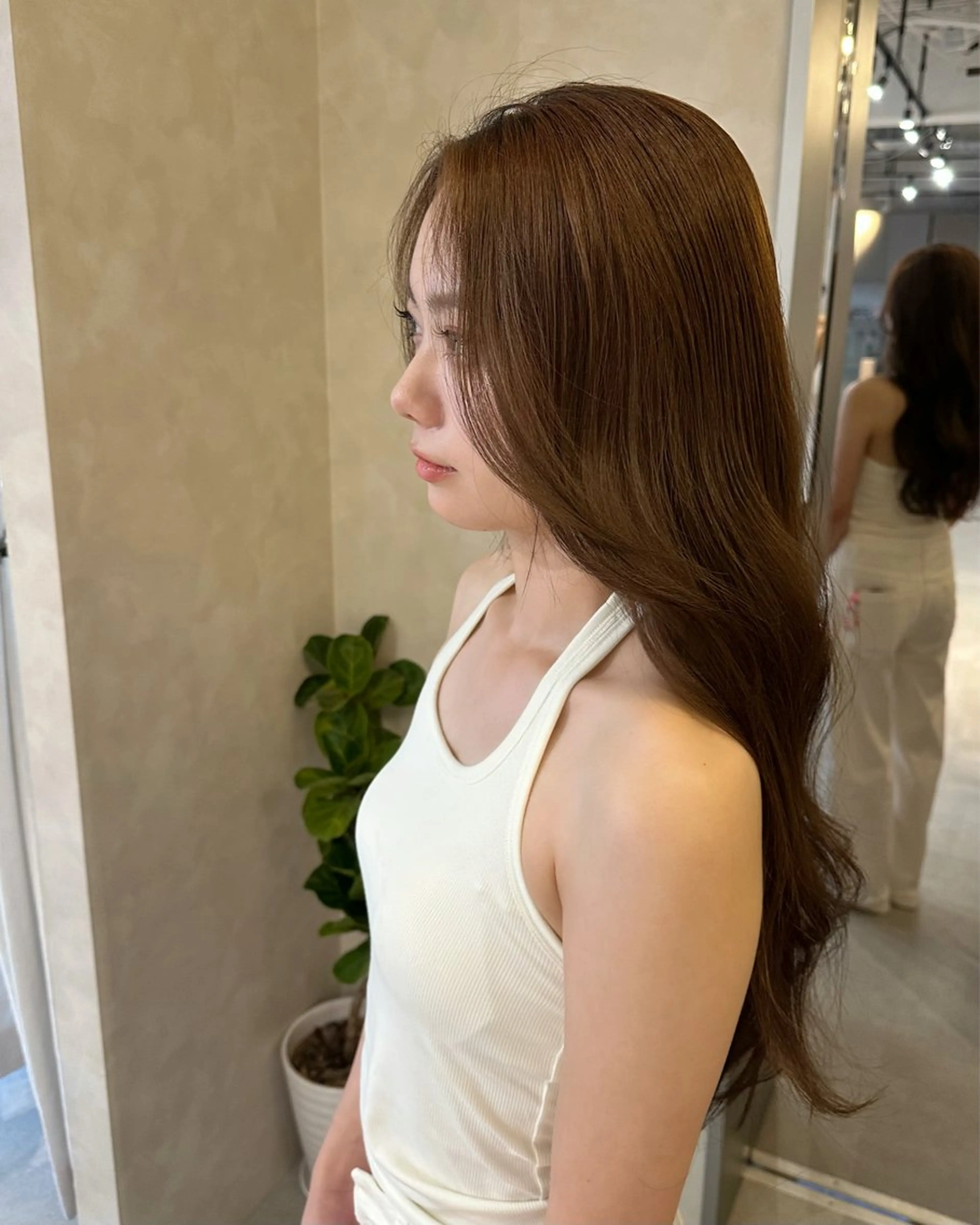ロング カット ヘアカラー トリートメント hayato / 梅田のヘアスタイル