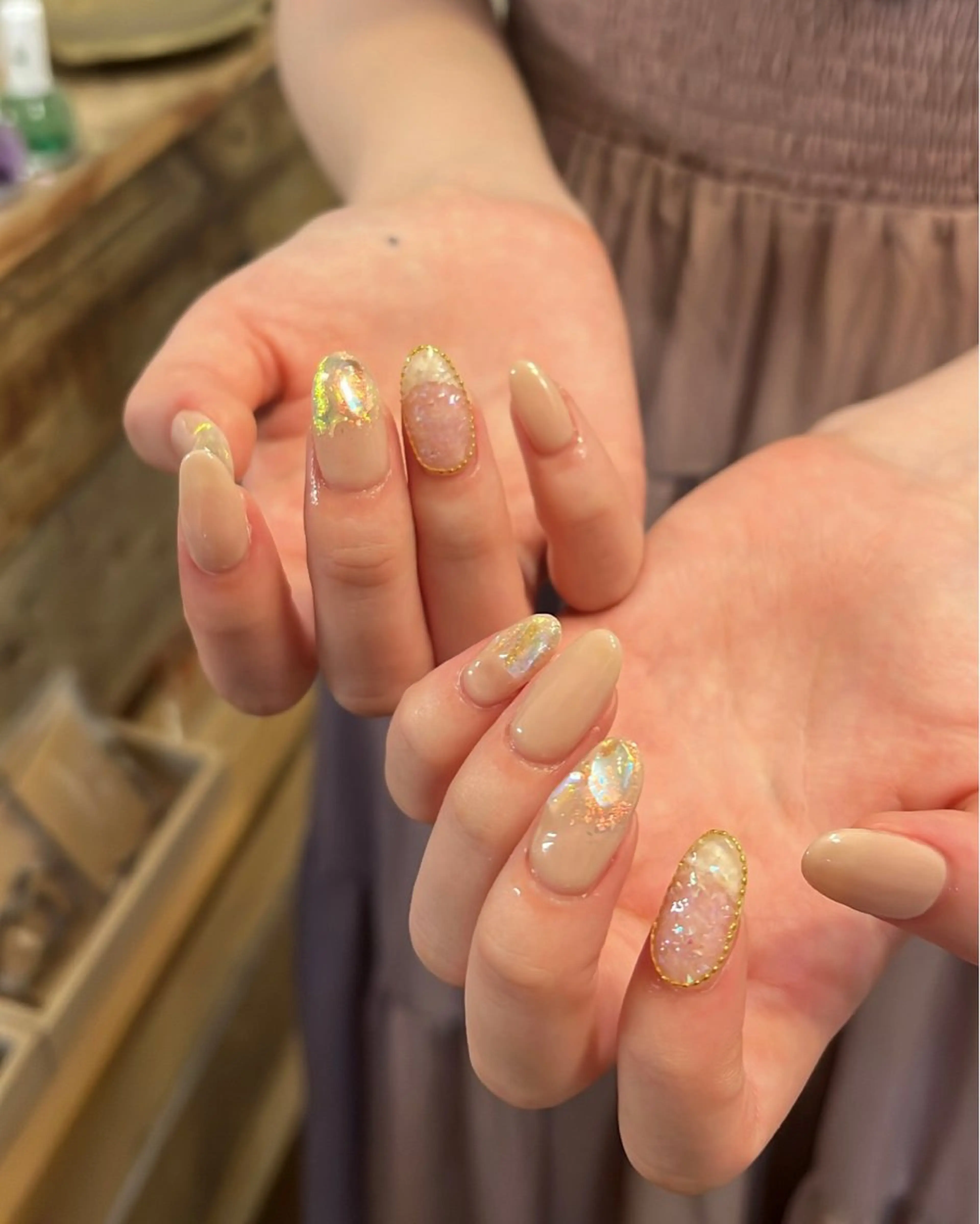 ネイル ハンドネイル フットネイル ハンドケア Nes.Nail所属・Miyagi Asamiのネイルデザイン