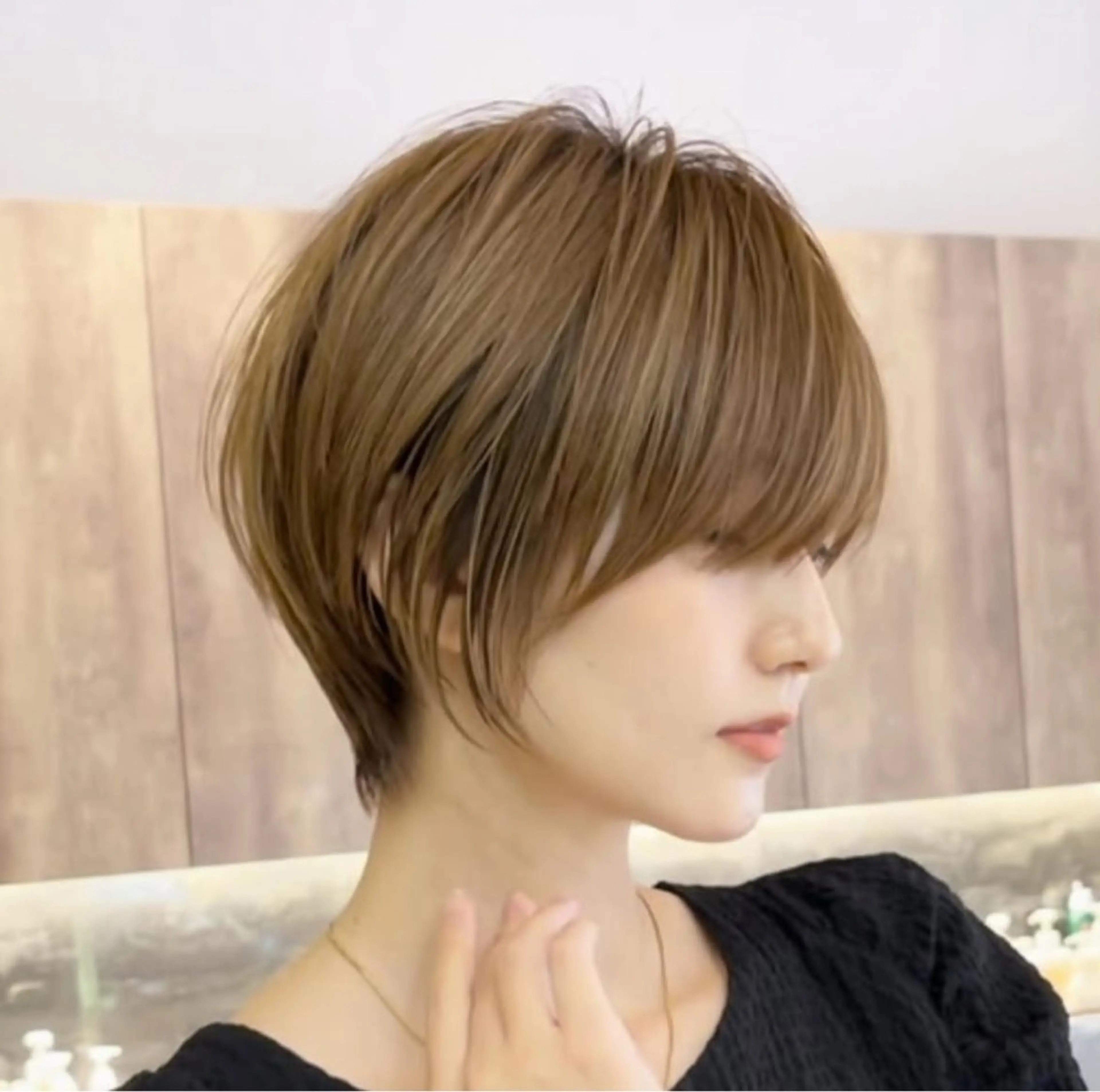 ショート fizelleあべのルシアス店所属・ヒナタ 🫧のヘアスタイル