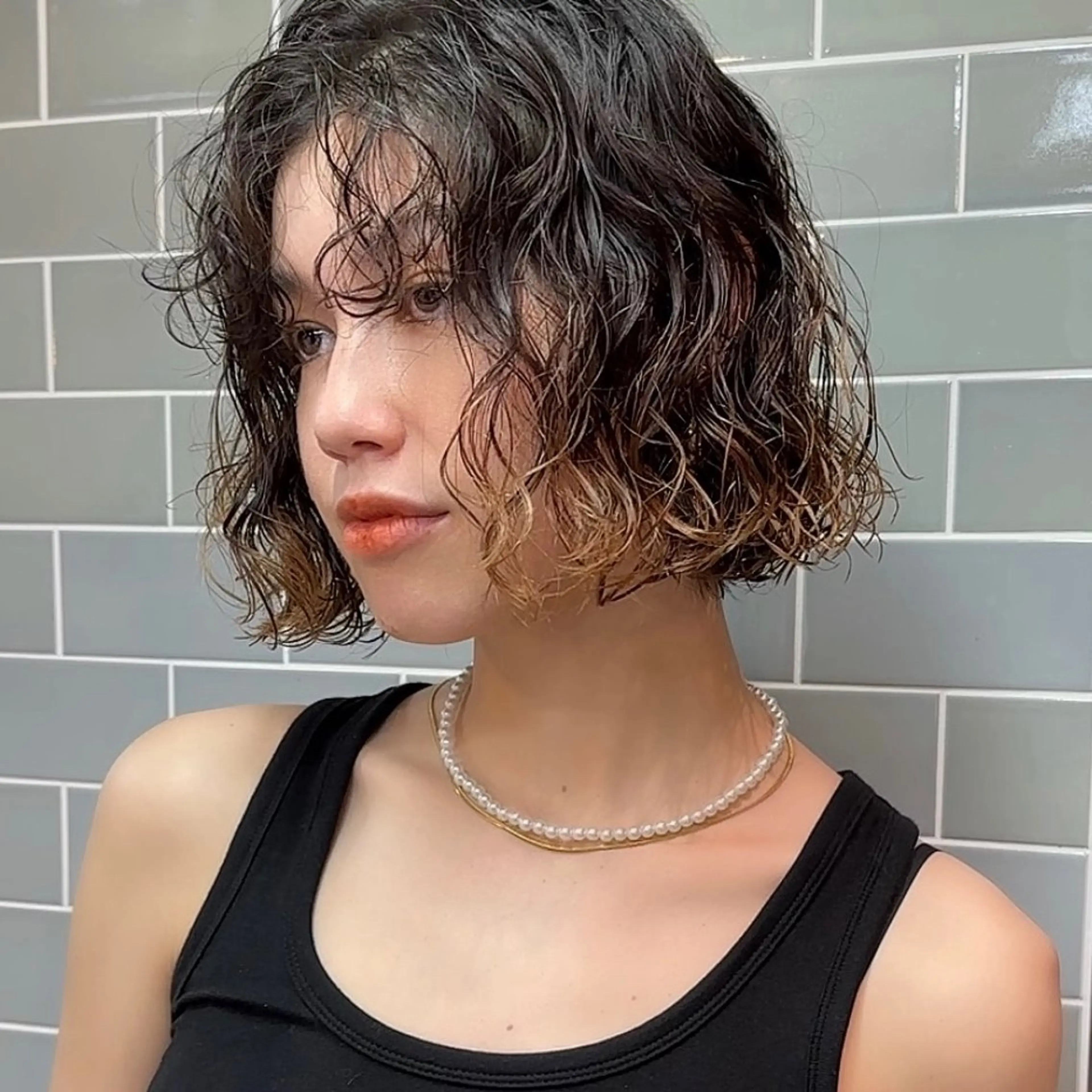 ショート パーマ ボブ FBeauty 青山店所属・パーマ特化美容師 表参道のヘアスタイル