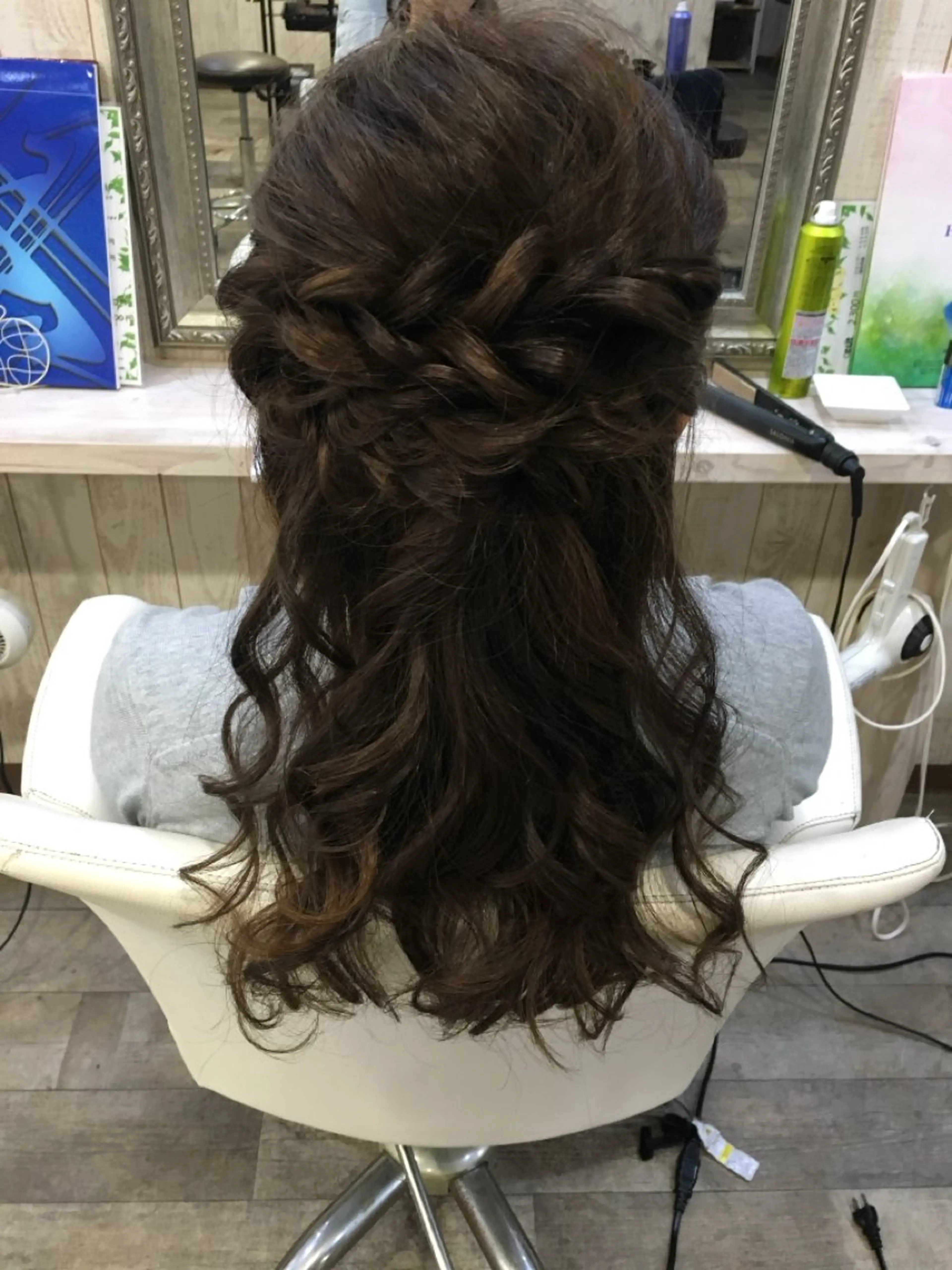 ロング ロング ヘアセット Connect Rumiのヘアスタイル