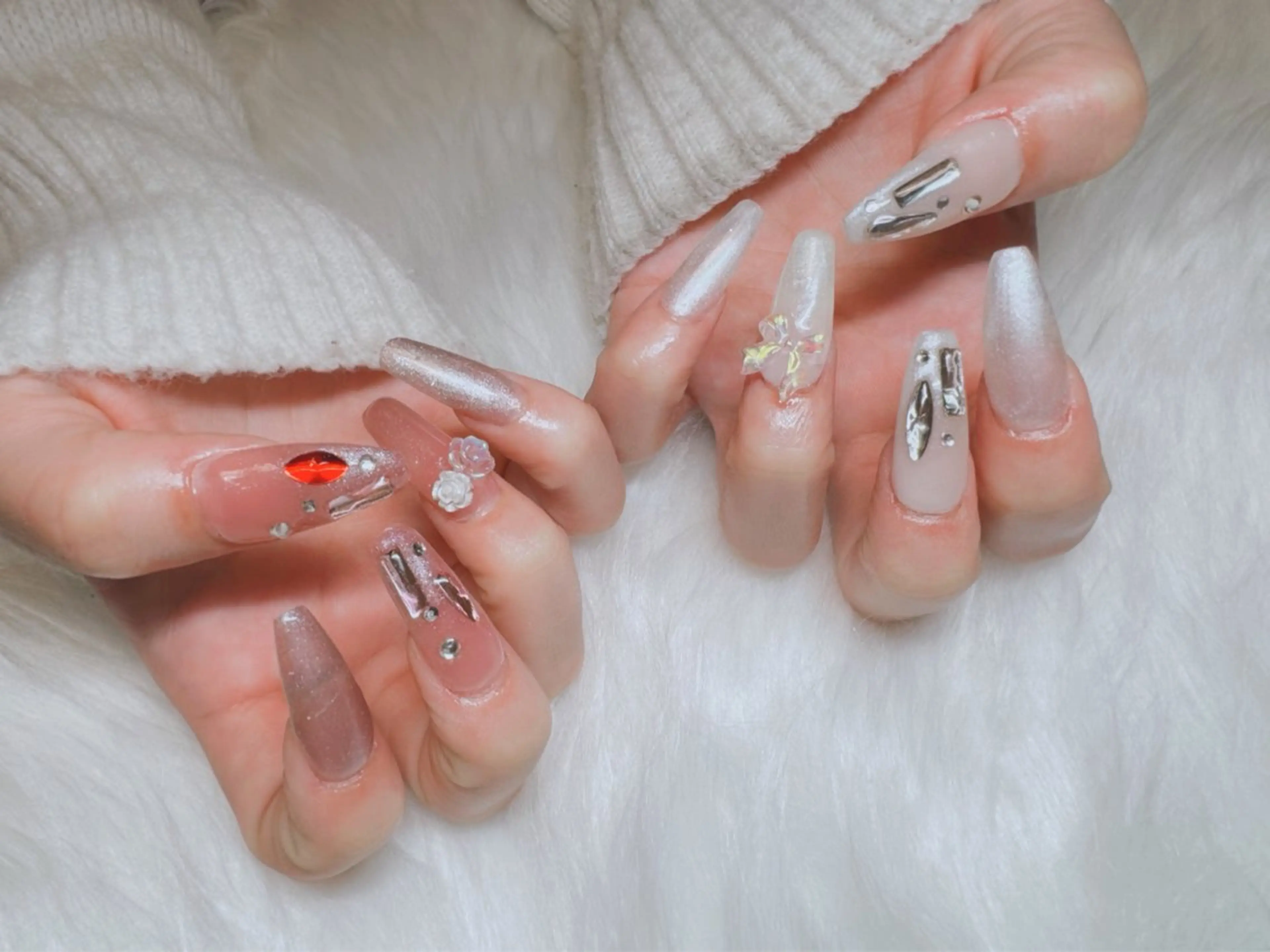 ネイル ハンドネイル nail salon KURI所属・🩷栗林 海音🩷のネイルデザイン