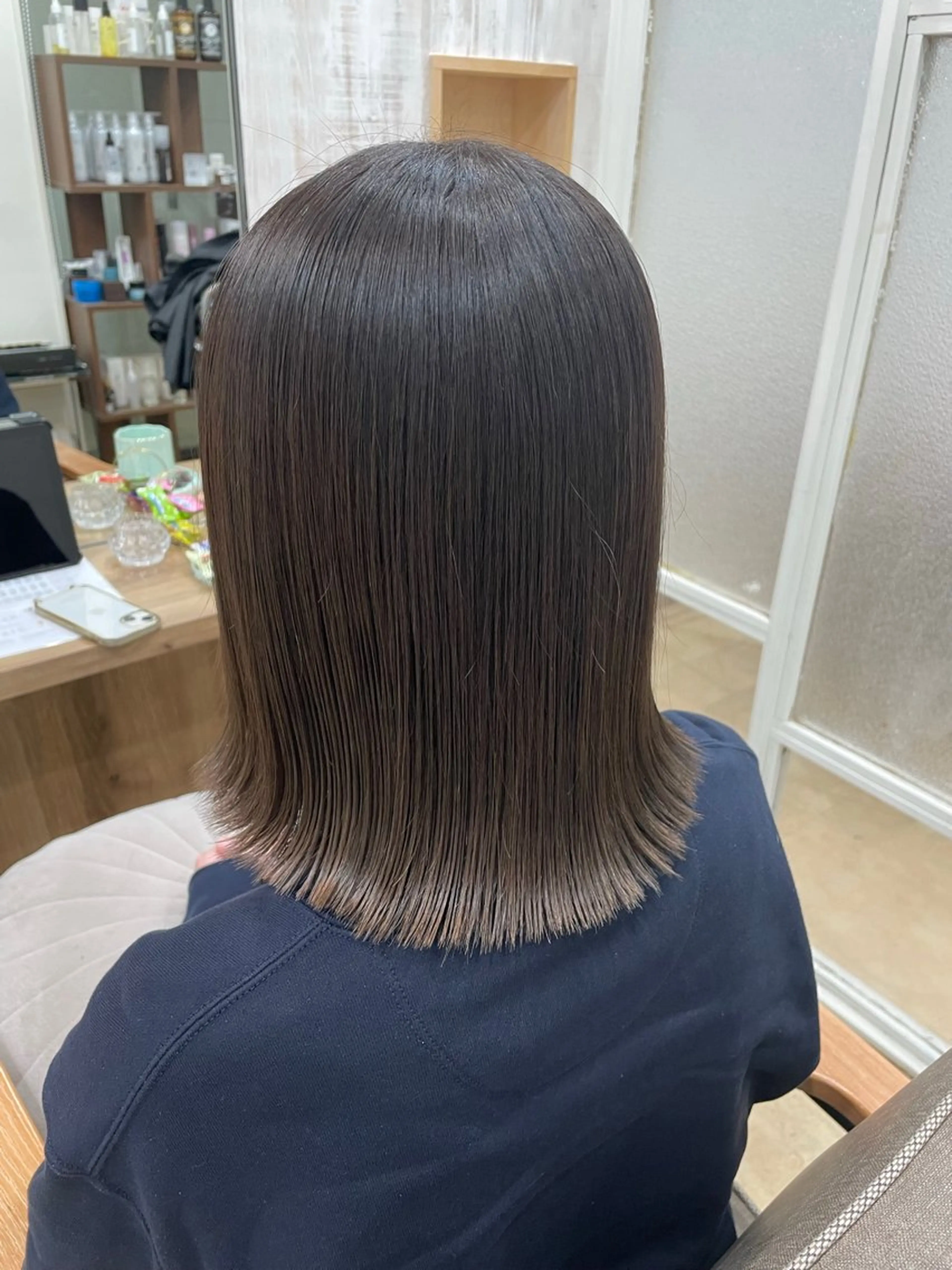 ミディアム カラー REM所属・SHIBU YAのヘアスタイル