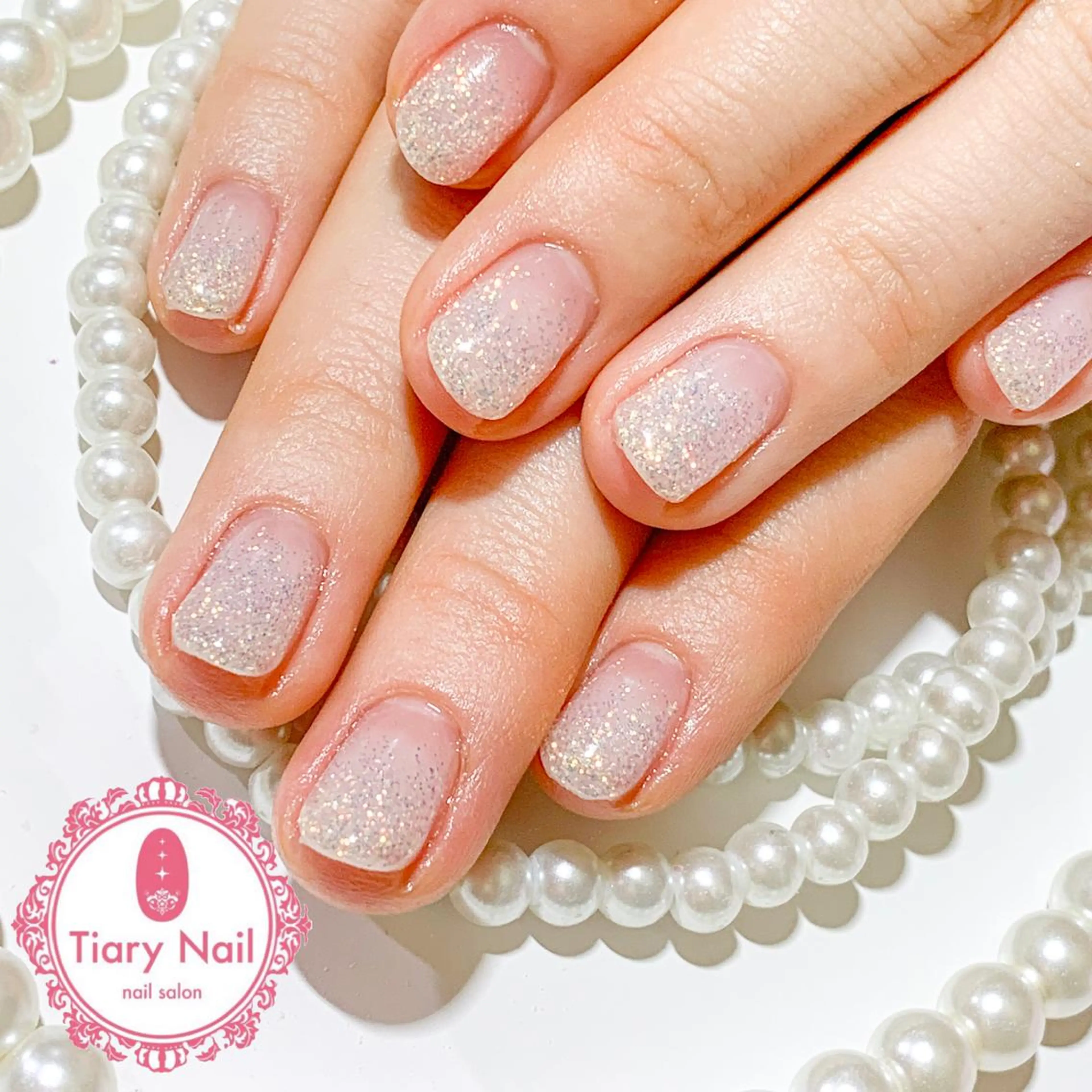 ネイル 桜ネイル 成人式 オフィスネイル 💗🪽Tiary Nail🪽💗のネイルデザイン