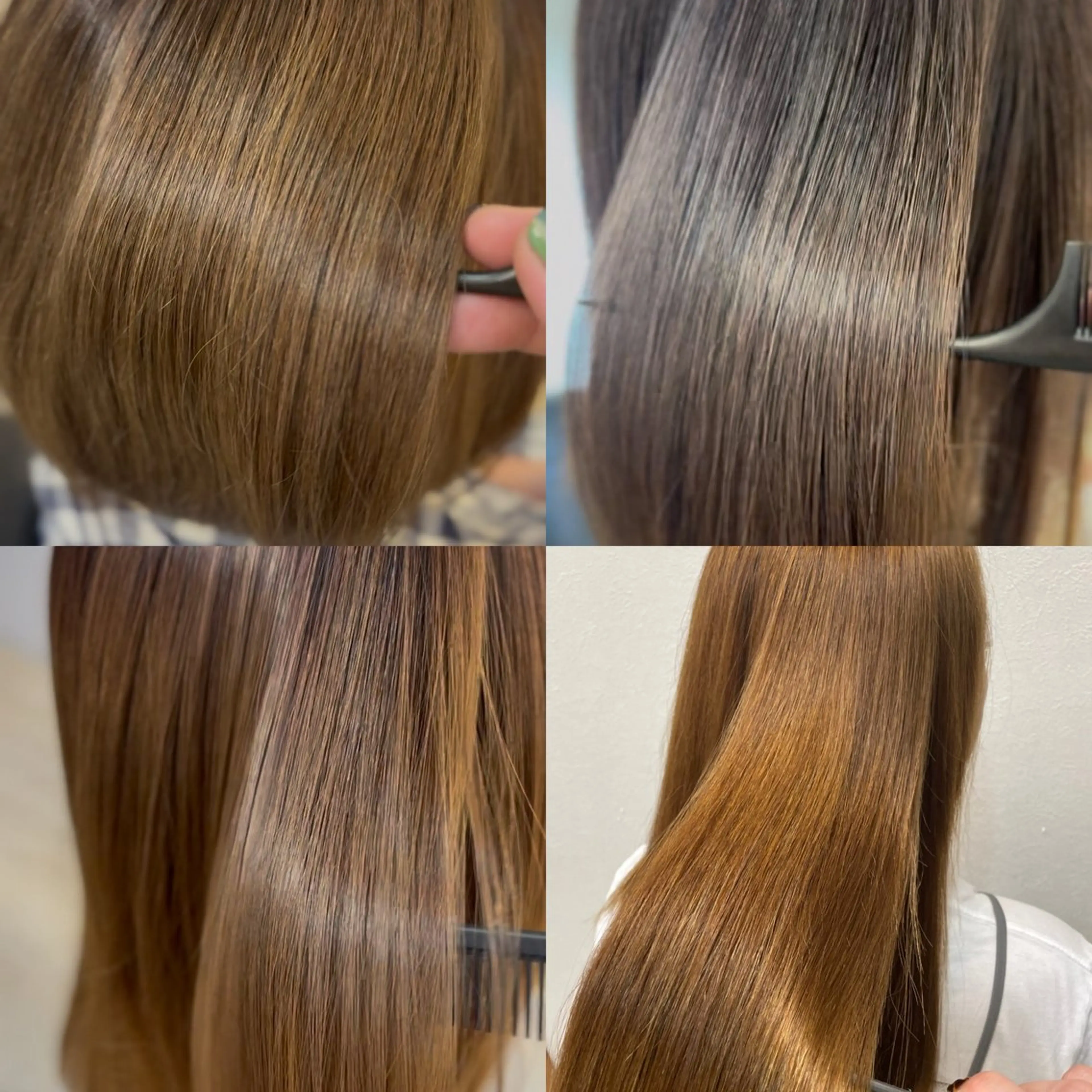 セミロング ヘアカラー トリートメント Hair salon Reve〜レーヴ〜所属・髪質改善・美髪矯正 特化型美容師・北野のヘアスタイル