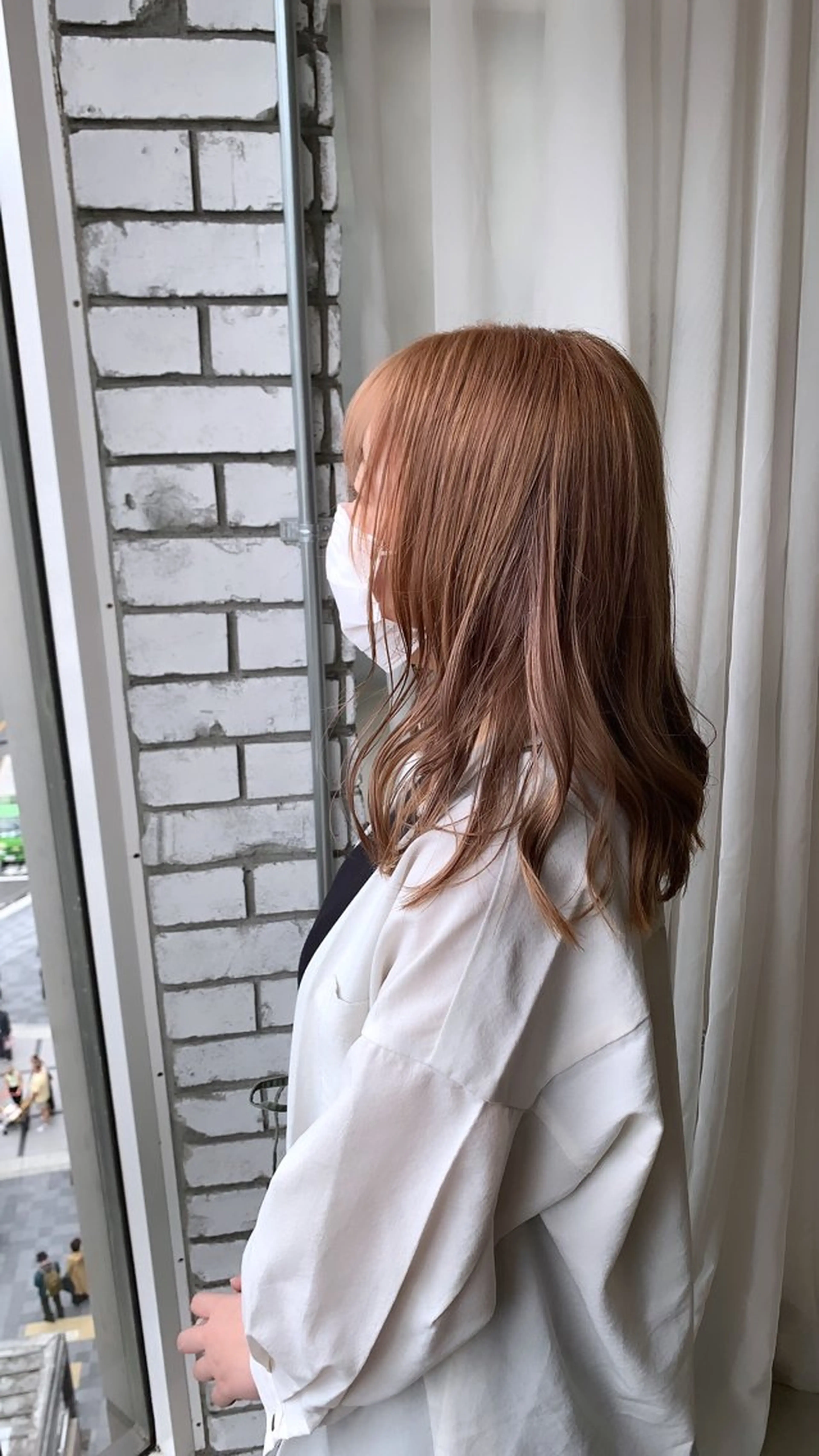 セミロング 派手髪支持率No1 Eisukeのヘアスタイル