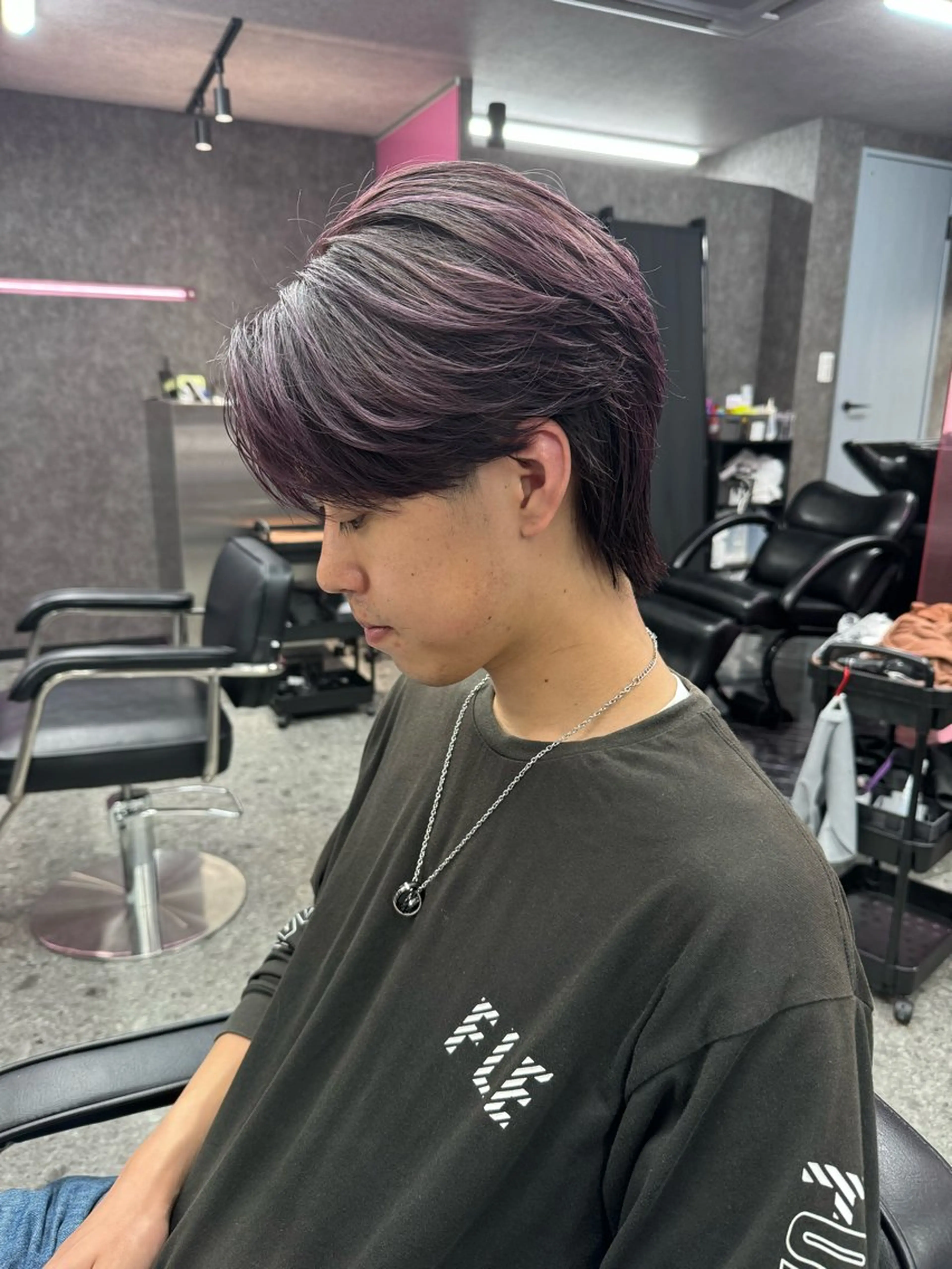 ショート カラー カット ヘアカラー トリートメント メンズヘア/髪質改善 西尾 幸樹のヘアスタイル