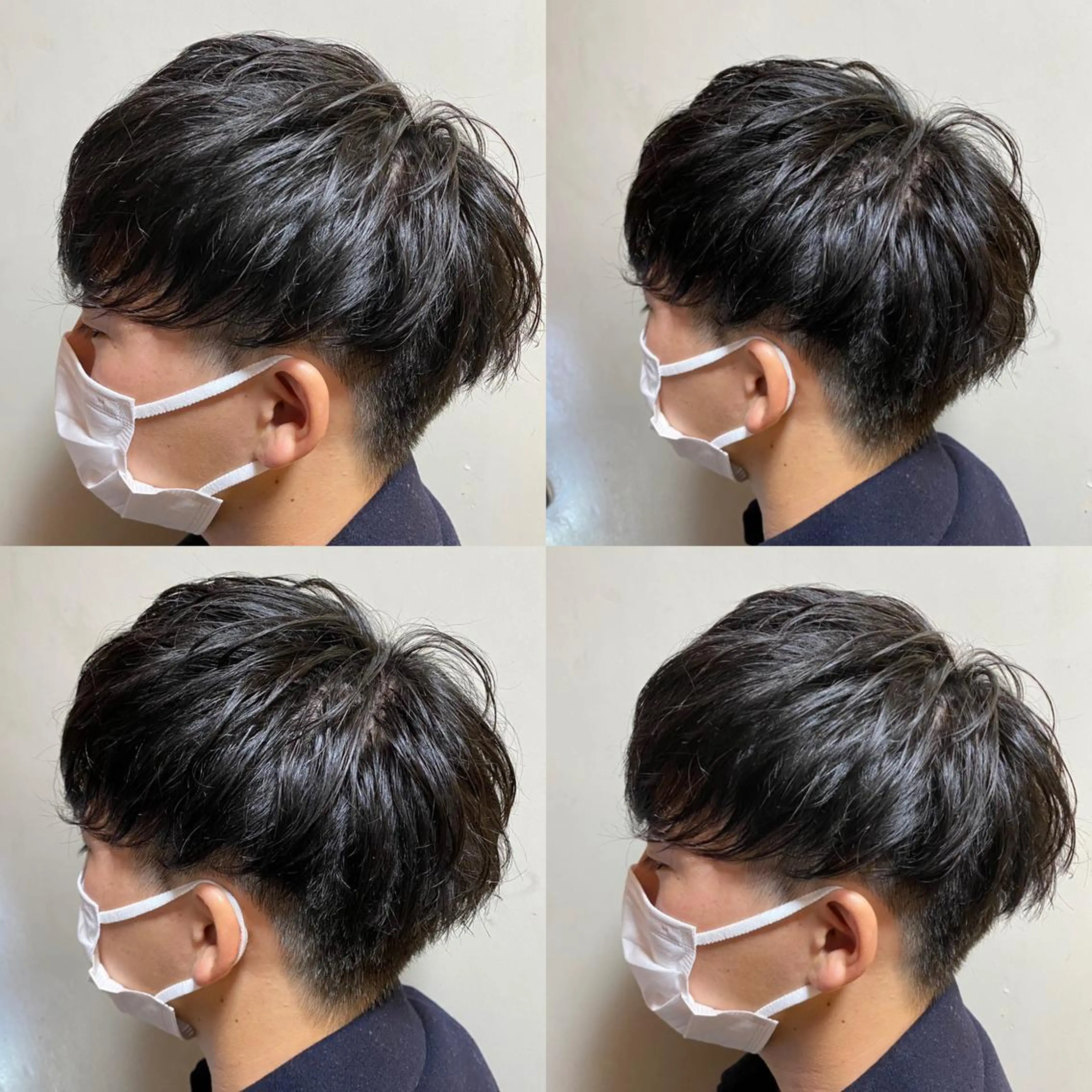 ショート アッシュ 外国人風カラー ハイライト 学生 レイヤーカット カット ヘアカラー トリートメント 当日予約可能です！ 宜しくお願いします！のヘアスタイル