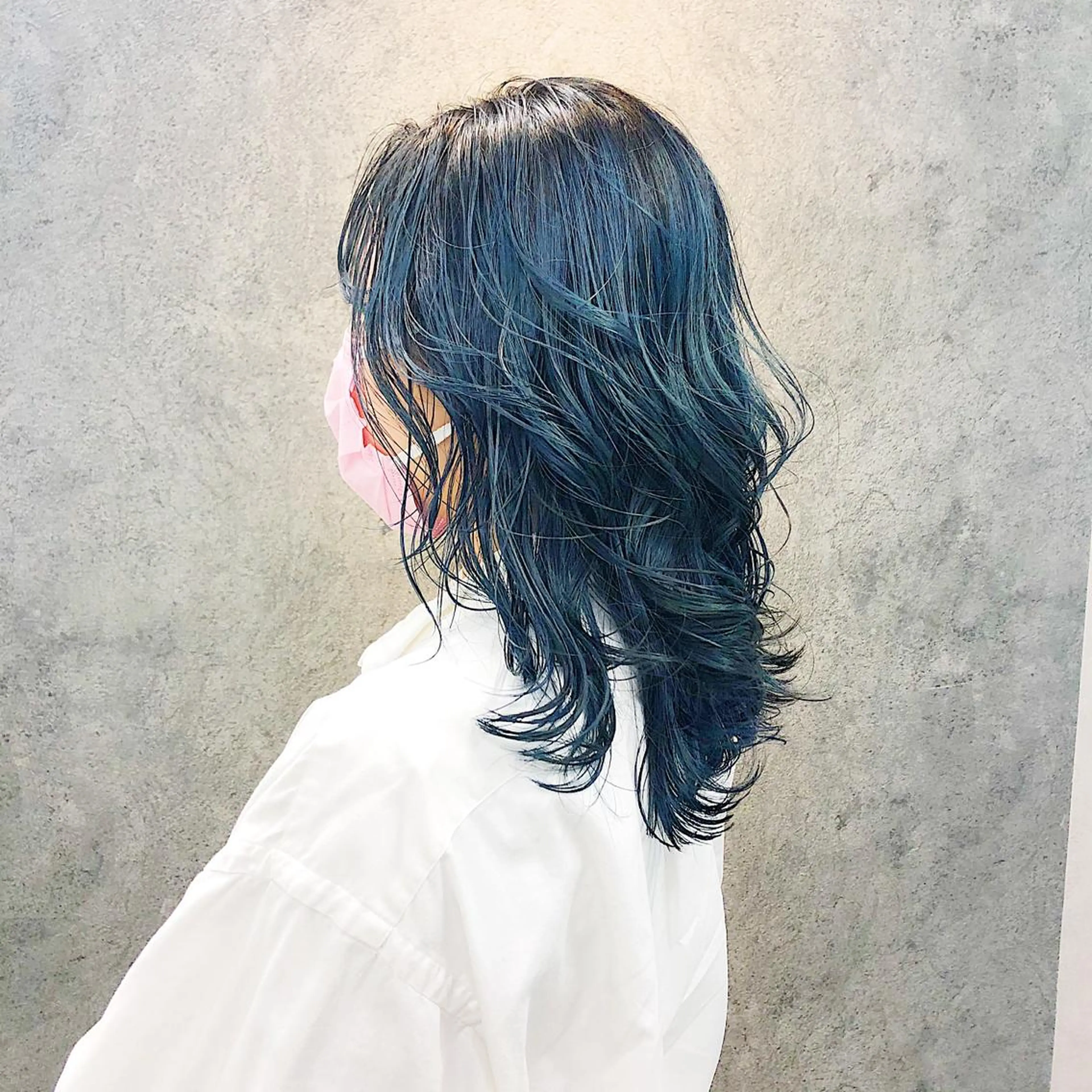 セミロング カット ヘアカラー トリートメント 所渉/韓国レイヤー /ウルフカットのヘアスタイル