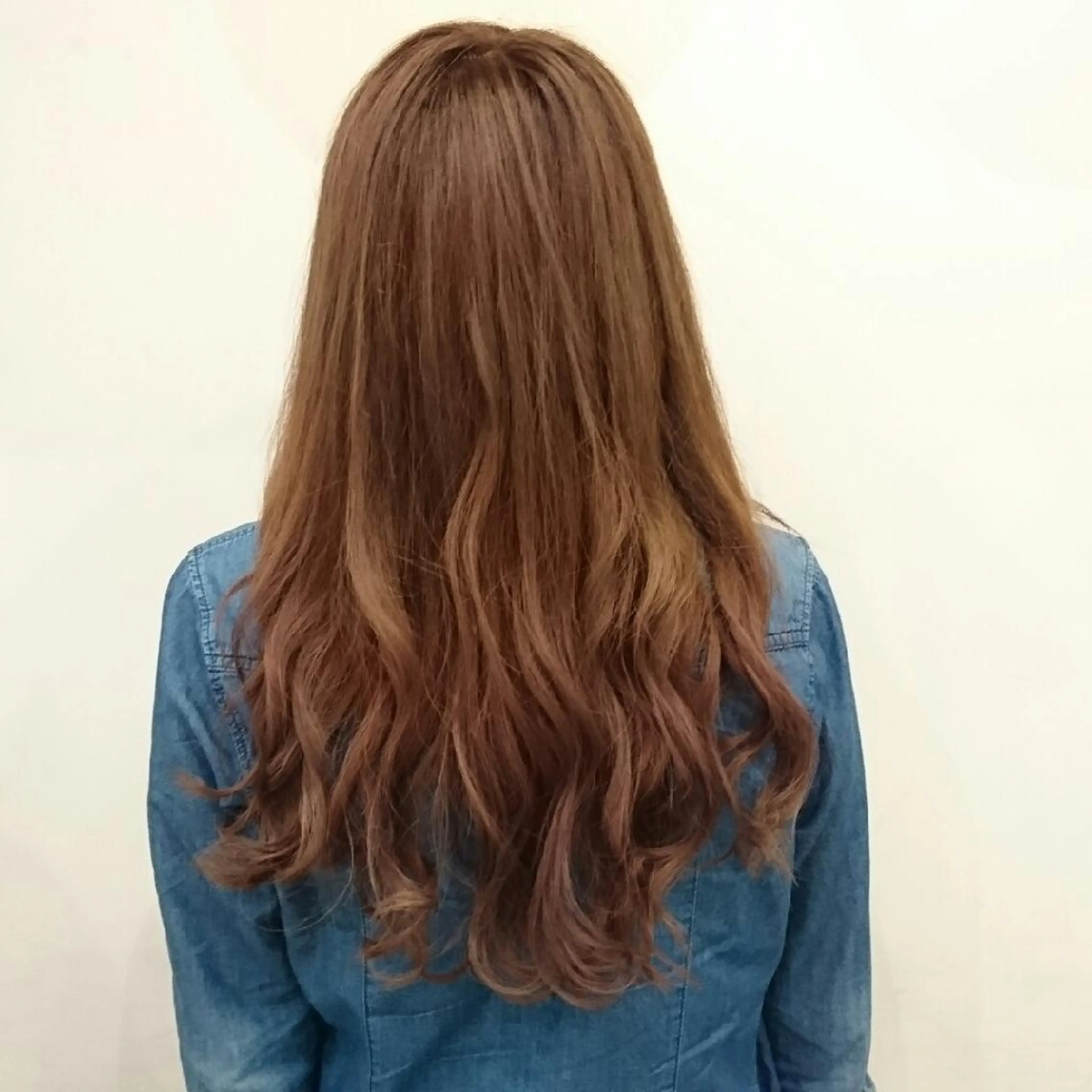 カラー ロング グラデーションカラー ピンクカラー 髪質改善/艶髪 永山のヘアスタイル