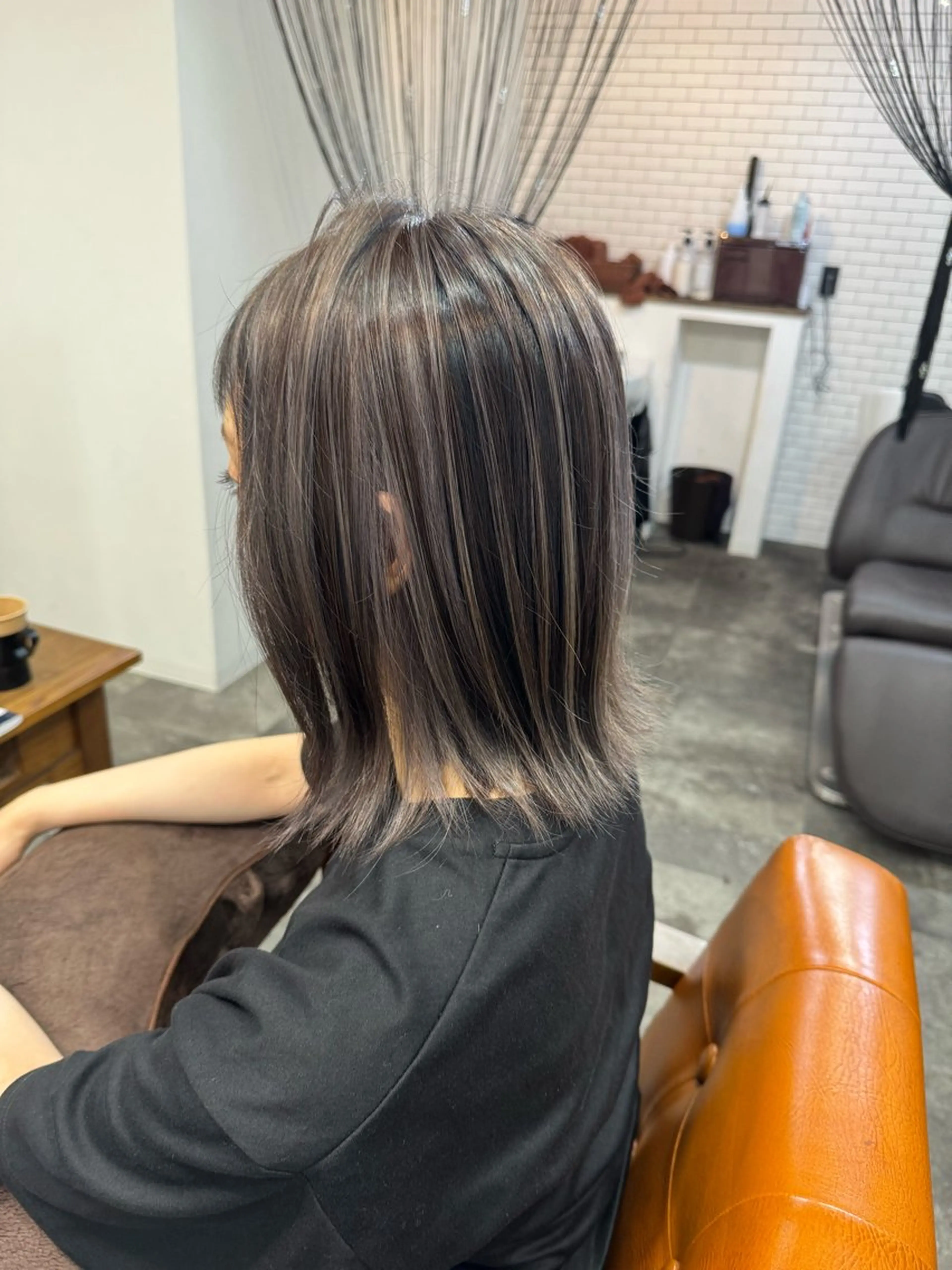 ミディアム カラー ヘアカラー トリートメント LUDIQUE【ルディック】所属・AKI ✄のヘアスタイル