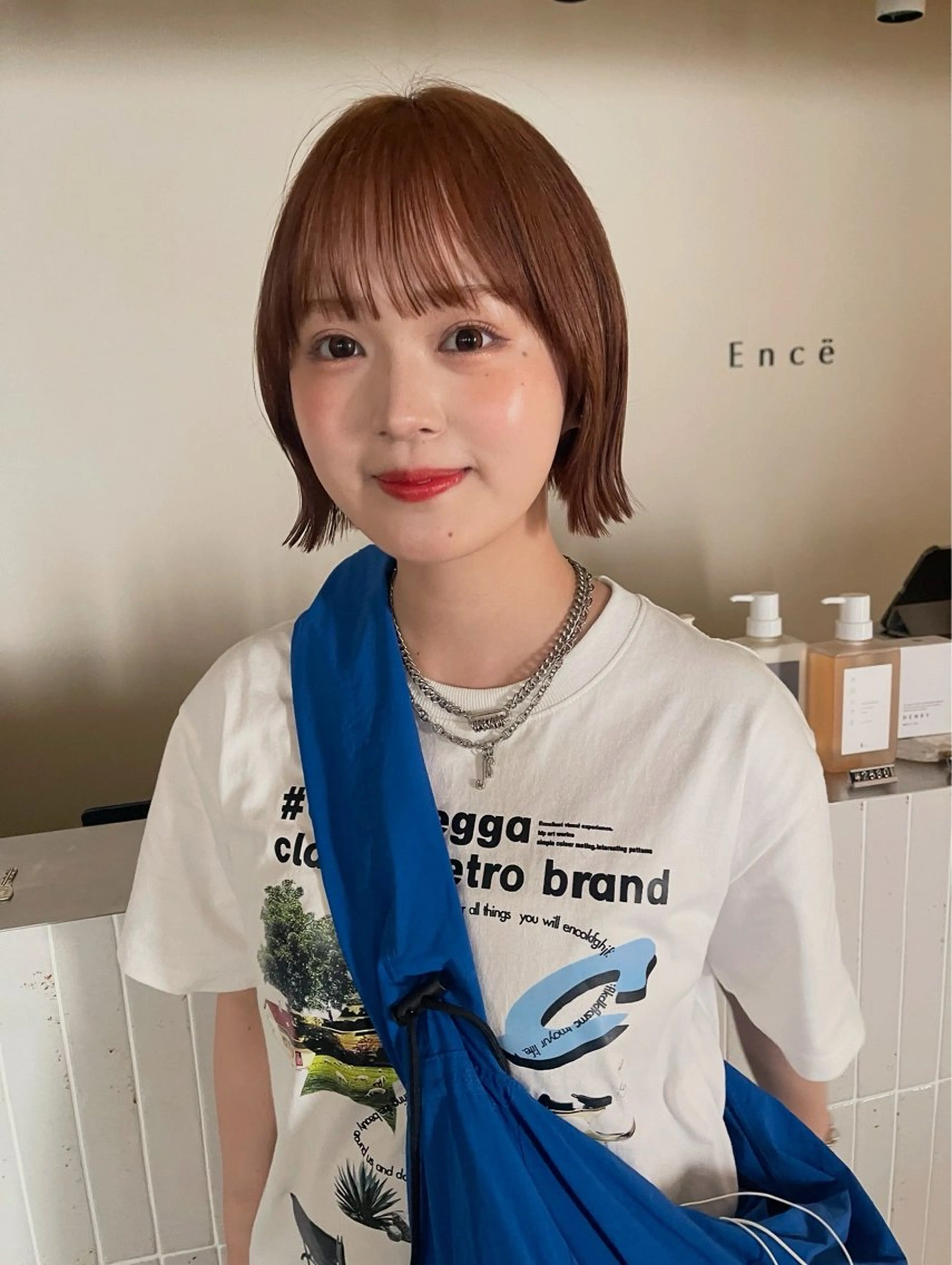 ショート カラー ボブ カット ヘアカラー トリートメント 川本 裕🌿のヘアスタイル