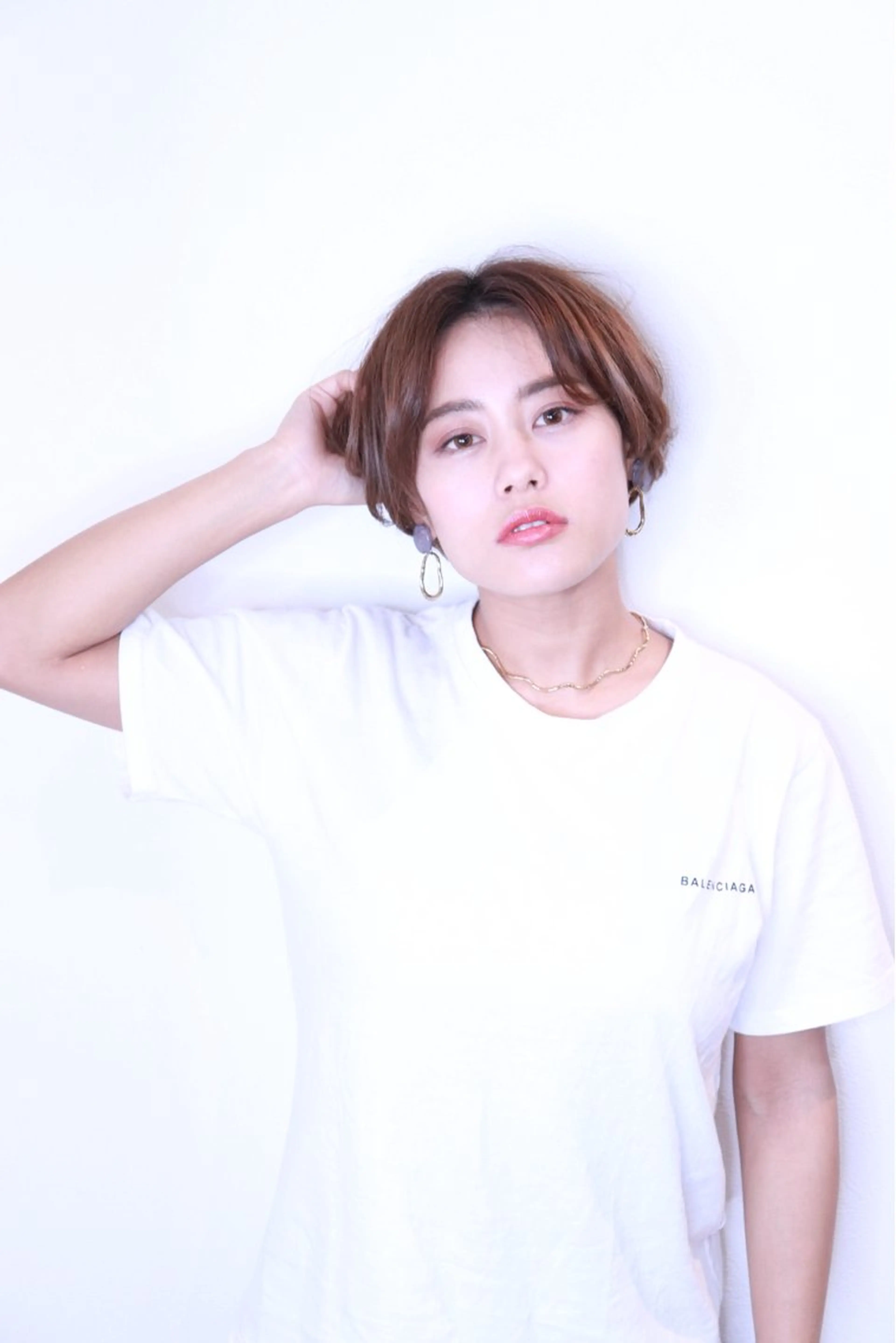 ショート カラー ショートヘア カット ヘアカラー トリートメント [店長]加地 峻のヘアスタイル