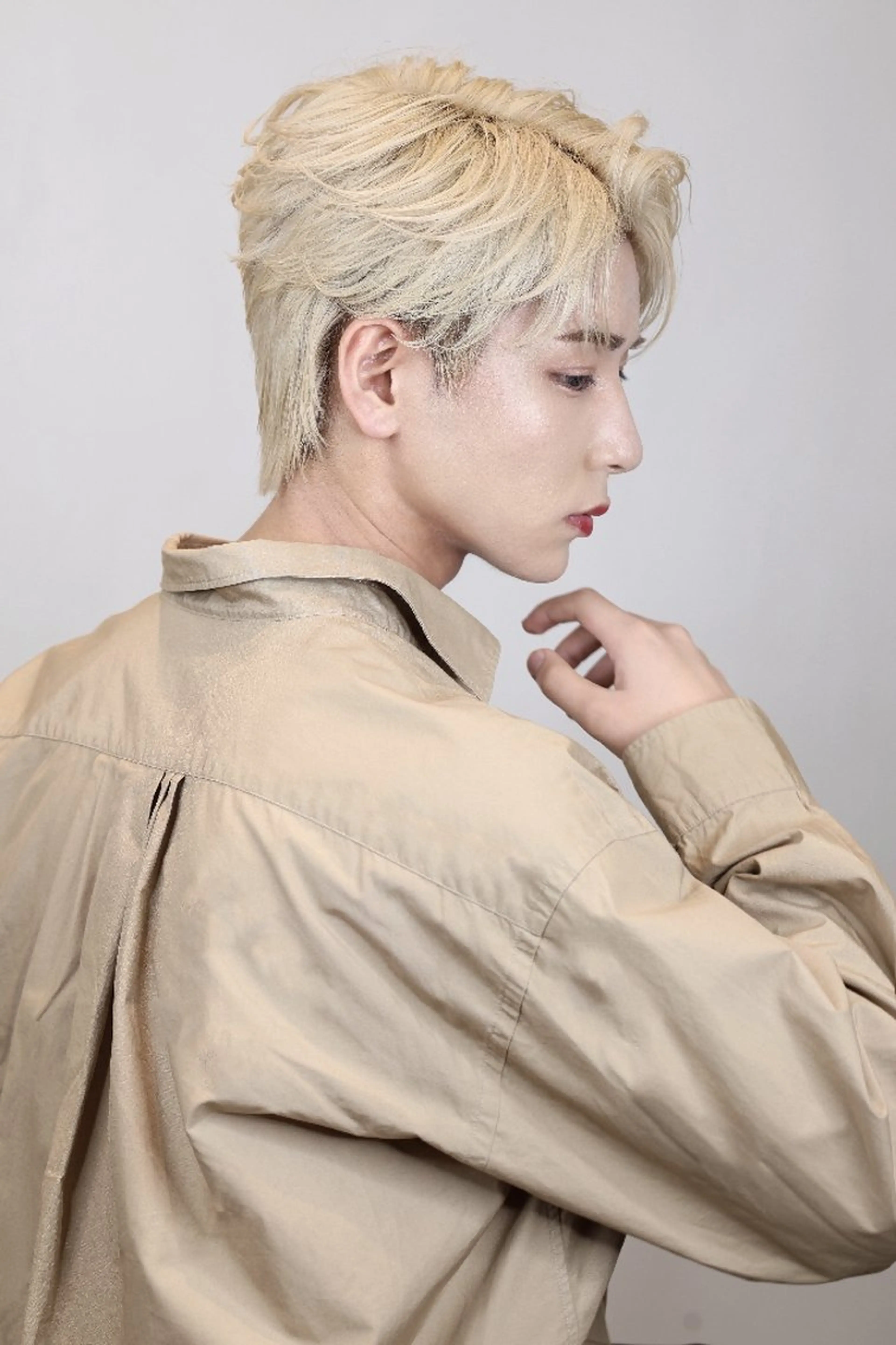 メンズ カラー SALOWIN 新宿三丁目East所属・メンズ/남자머리✂️ ダウンパーマ/成富のヘアスタイル