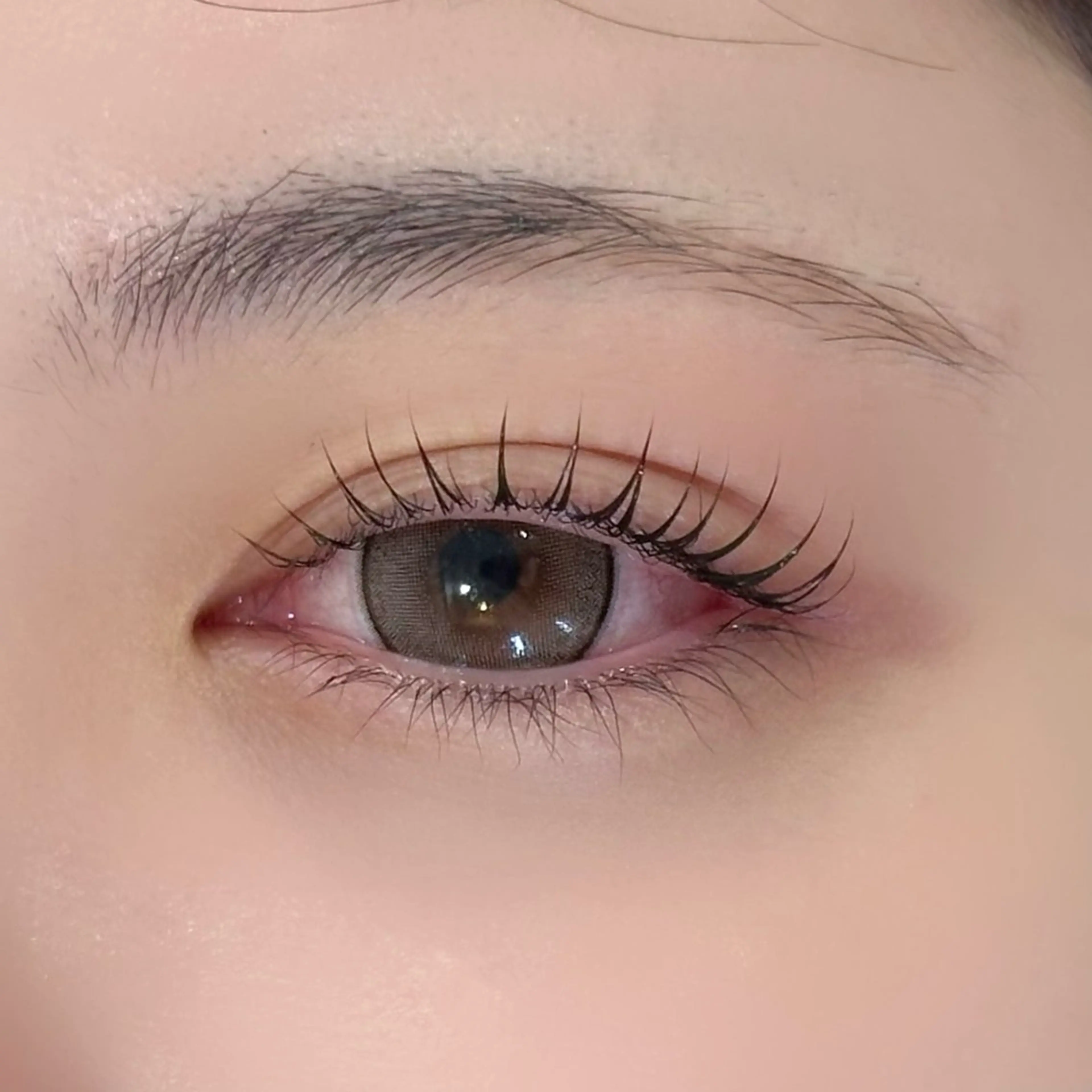 マツエク・マツパ Cカール Lカール パリジェンヌラッシュリフト 一重×まつ毛パーマ eyelash Zen　manakaのマツエク・マツパデザイン