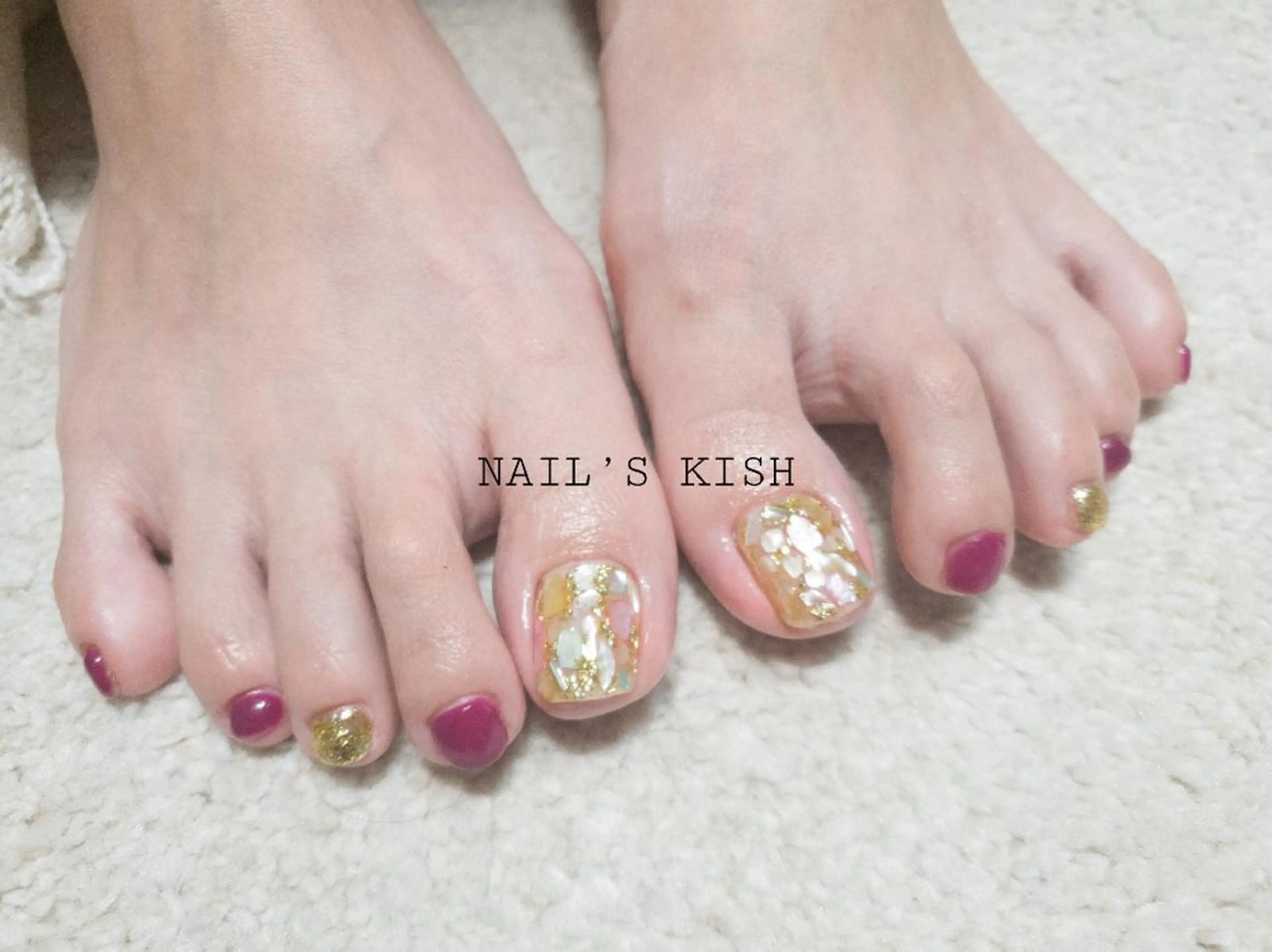 ネイル フットネイル NAIL'S KISH所属・NAIL'S KISHのネイルデザイン