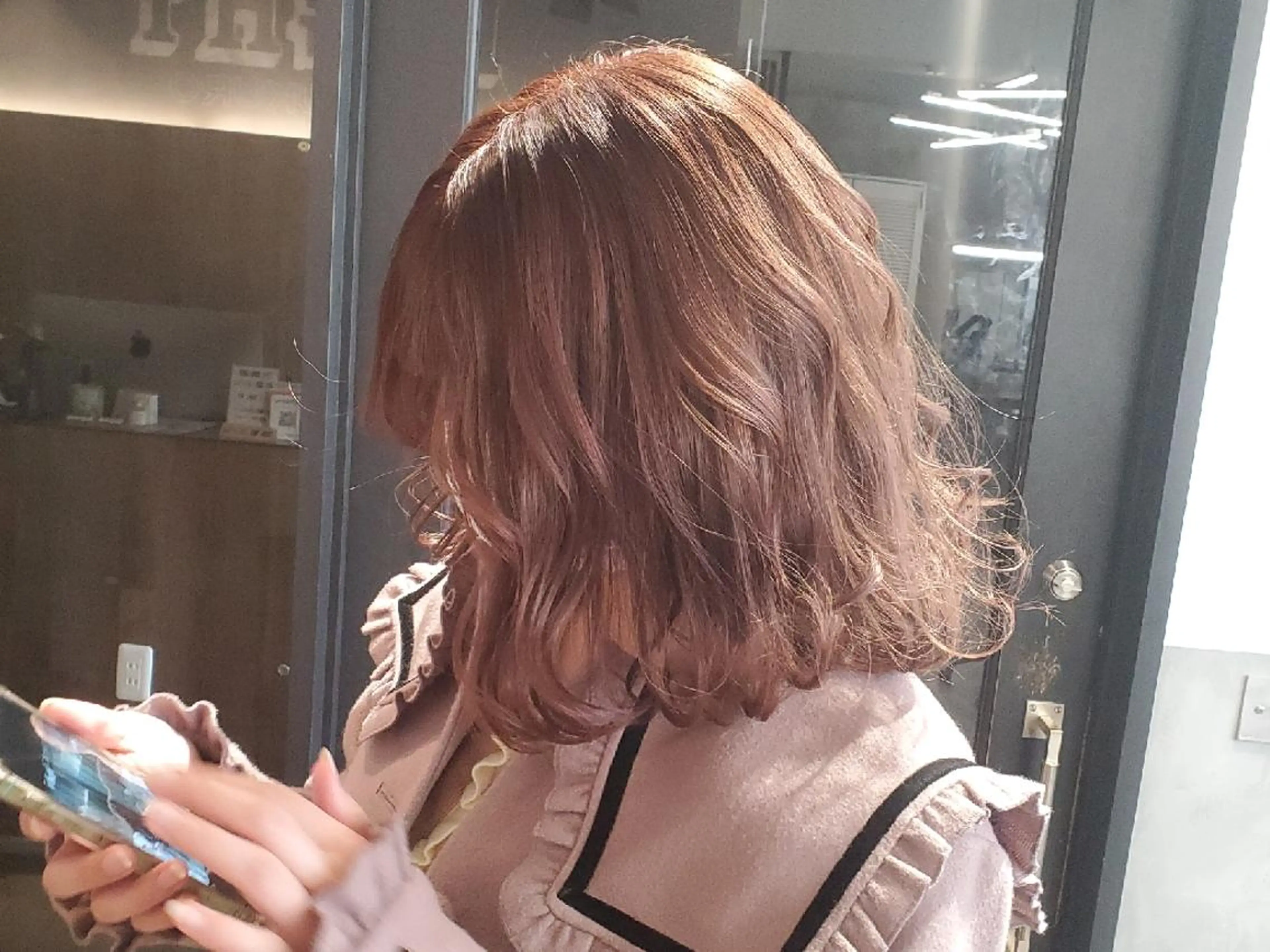 セミロング ヘアカラー トリートメント ✨本日空きあります✨ 遠田コウヘイ🌟のヘアスタイル