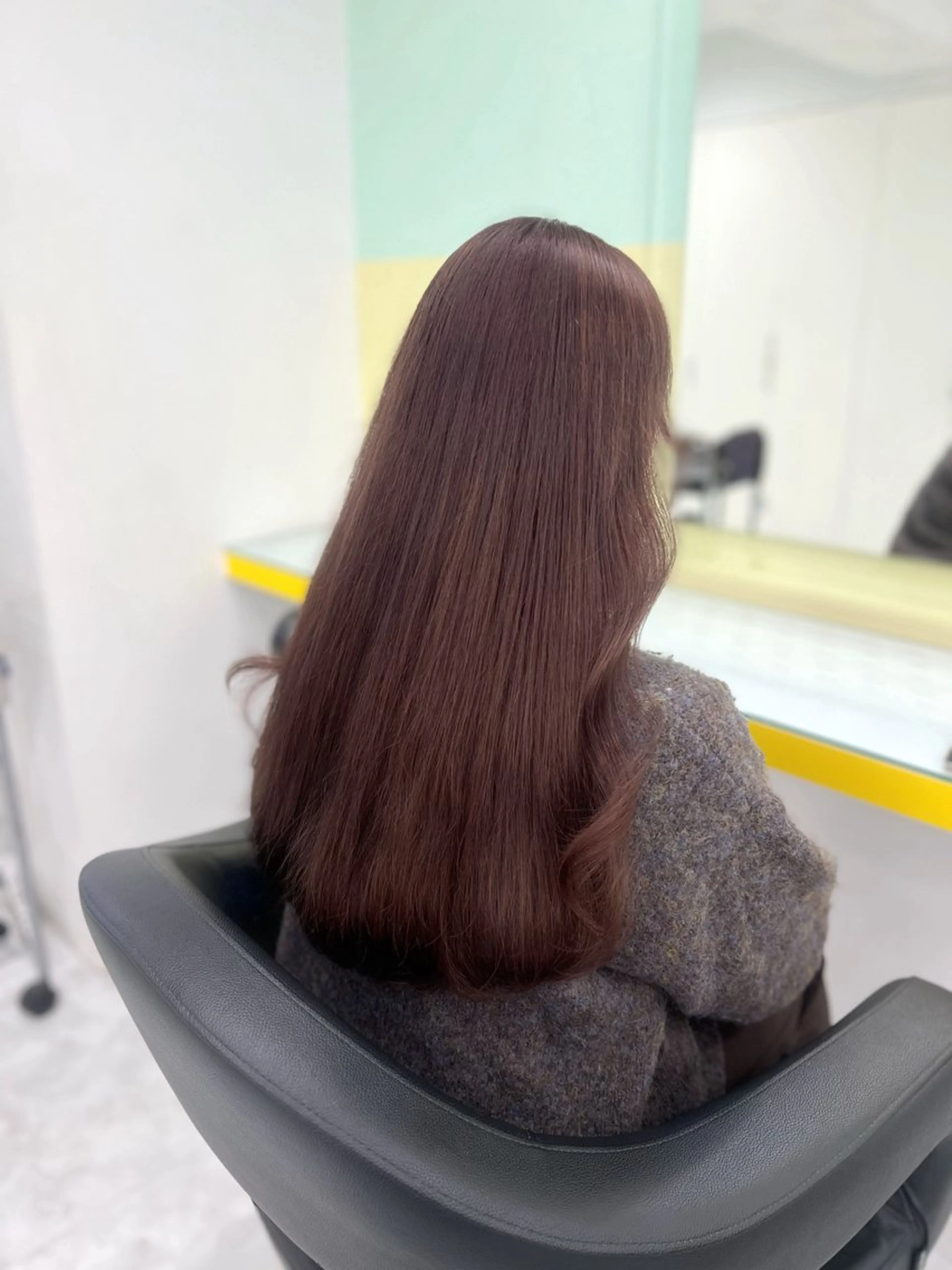 セミロング パーマモデル募集💖 まなみのヘアスタイル