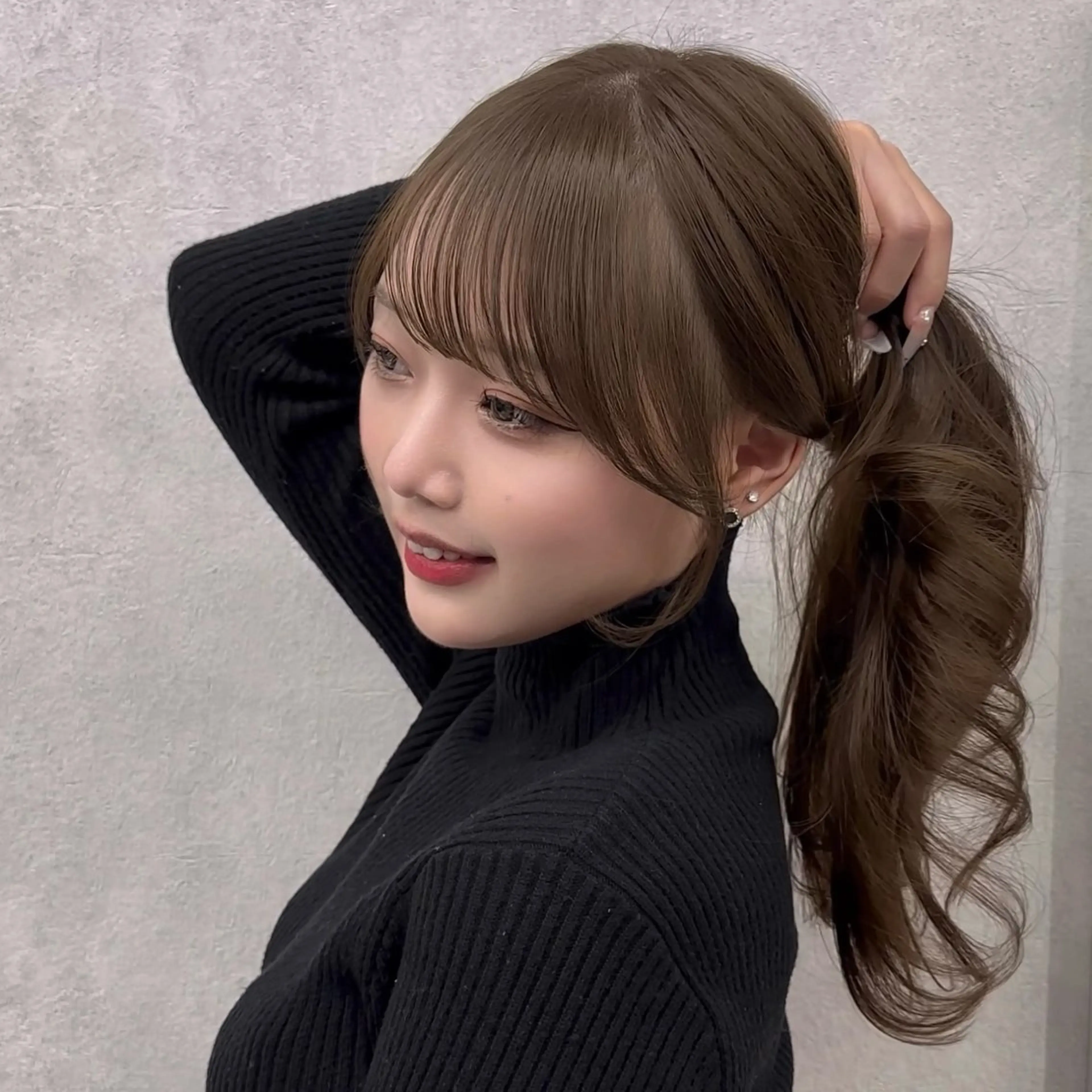ロング カラー ヘアアレンジ 韓国/髪質改善 カラー✨/りょうがのヘアスタイル