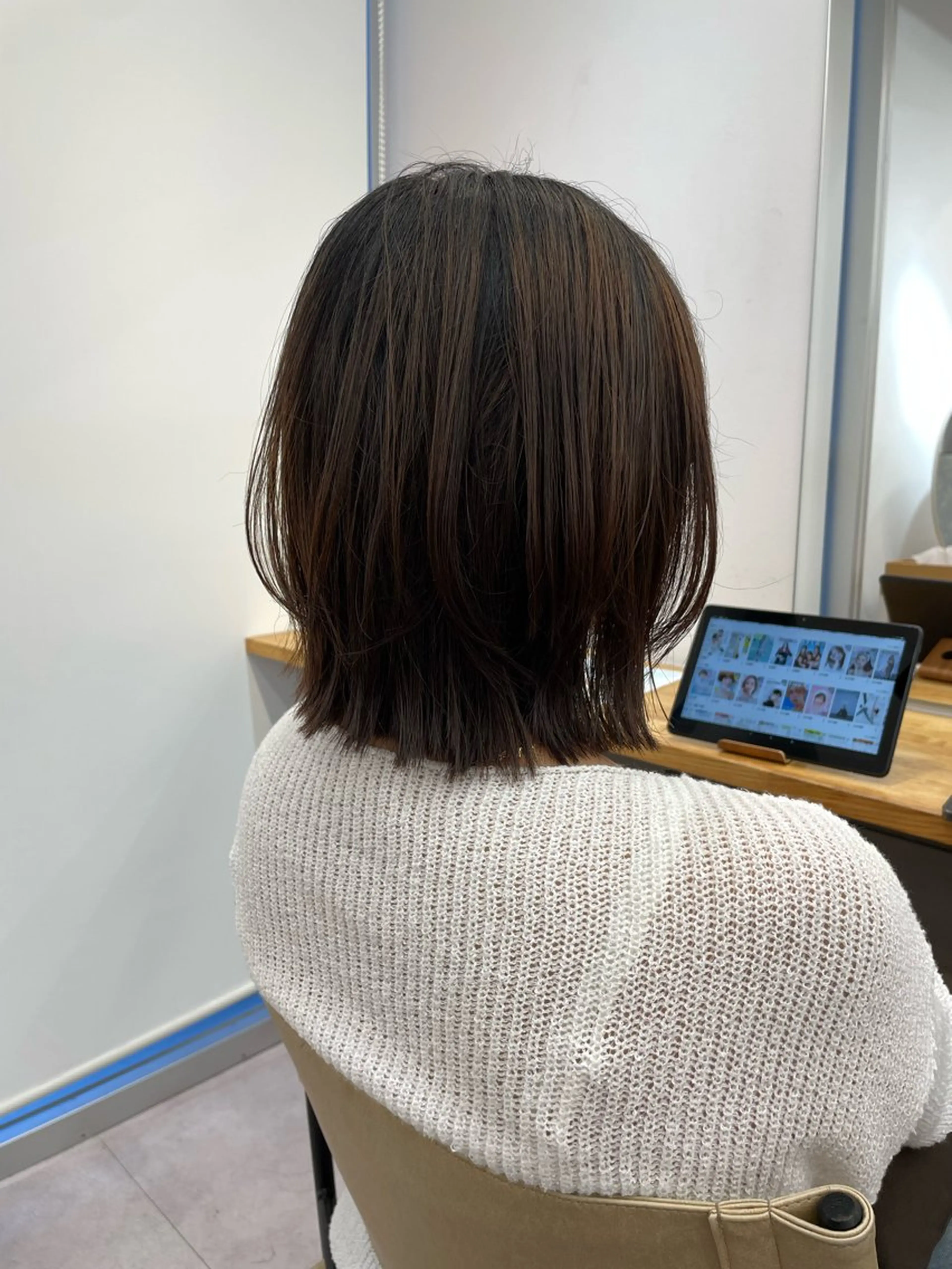 ショート レイヤーカット 似合わせカット 江上 京花のヘアスタイル