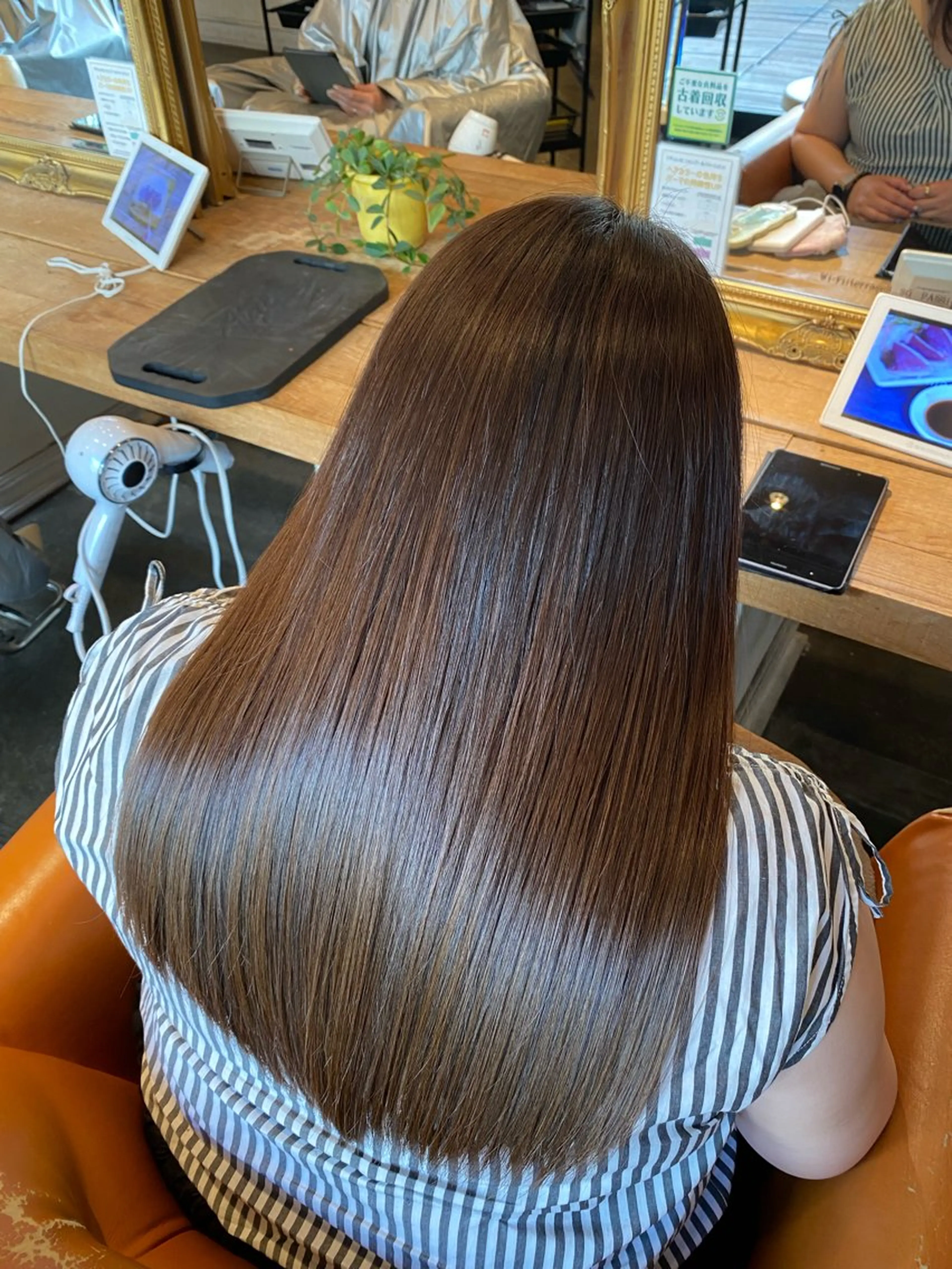 セミロング カラー カット ヘアカラー トリートメント 髪質改善 カット/soyaのヘアスタイル