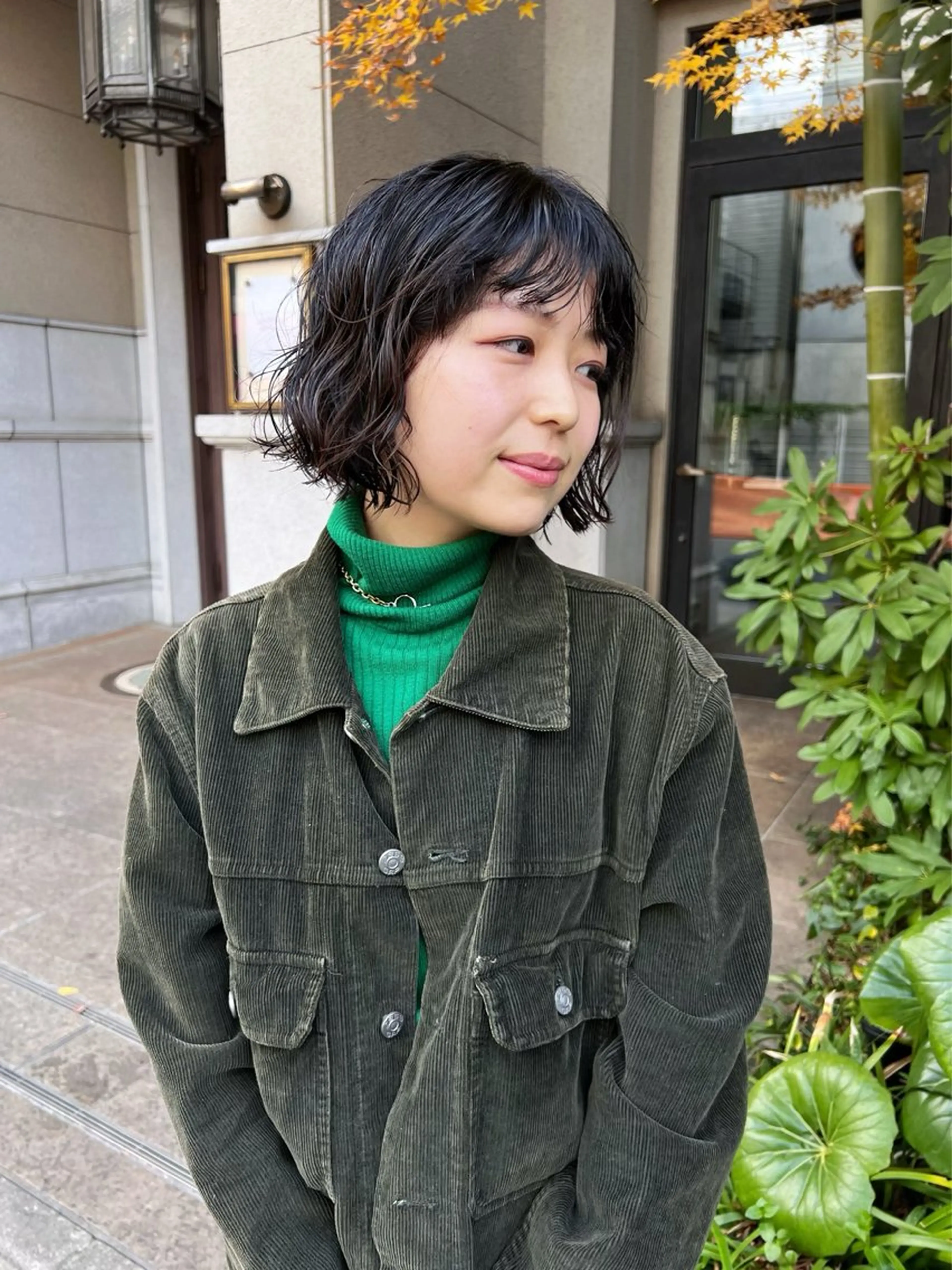 【撮影ボブパーマモデル】の写真