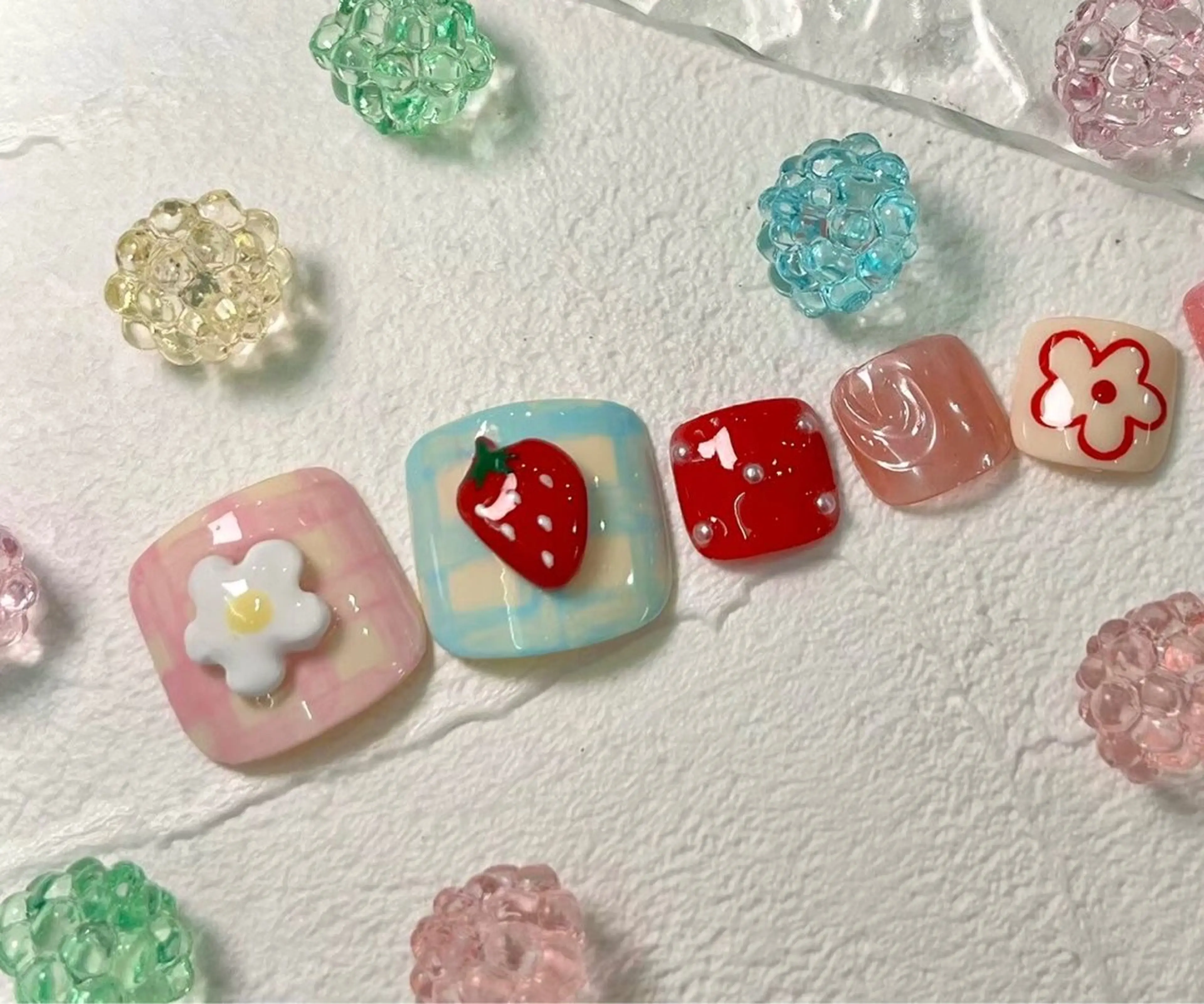 ネイル フットネイル nail salon quartettoのネイルデザイン