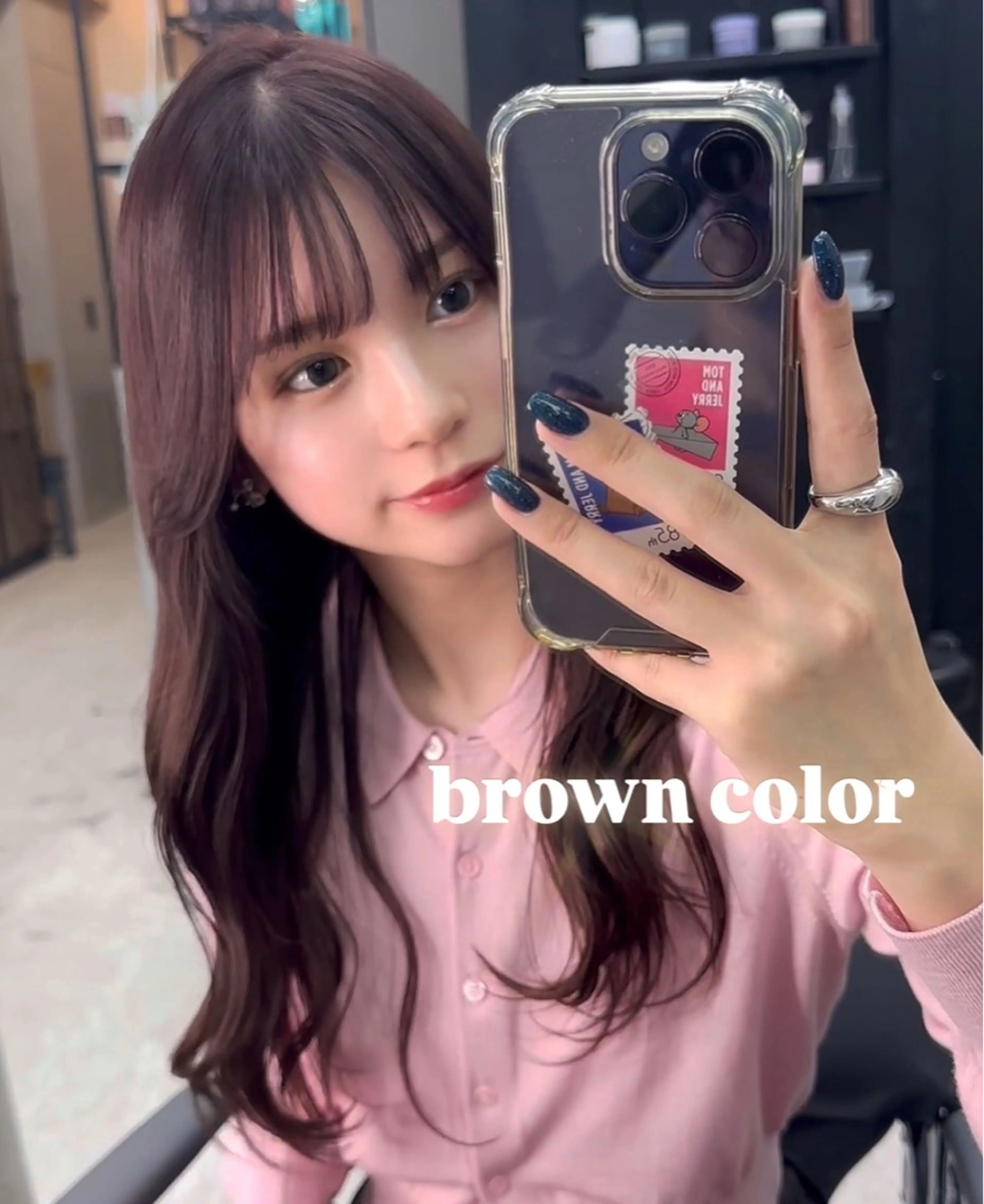 ロング ロングレイヤー くびれヘア 顔まわりレイヤー 韓国風ヘア レイヤーカット カット ヘアカラー トリートメント 韓国風/ワンホンヘア 髪質改善/MaCoのヘアスタイル