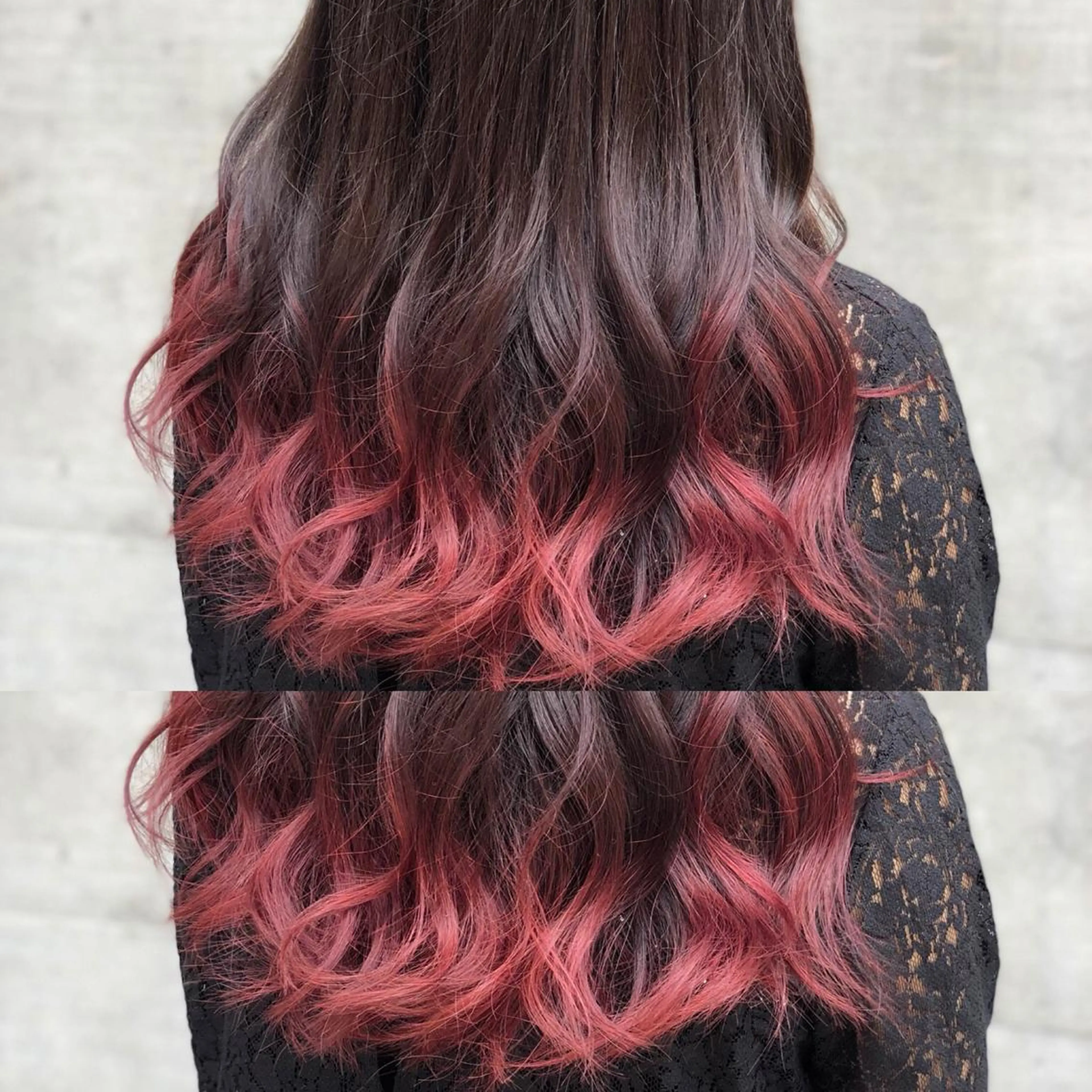 ロング カラー グラデーションカラー ヘアカラー ALLY（アリー）所属・ミニモお気に入り数 No.1宍戸雄弥のヘアスタイル