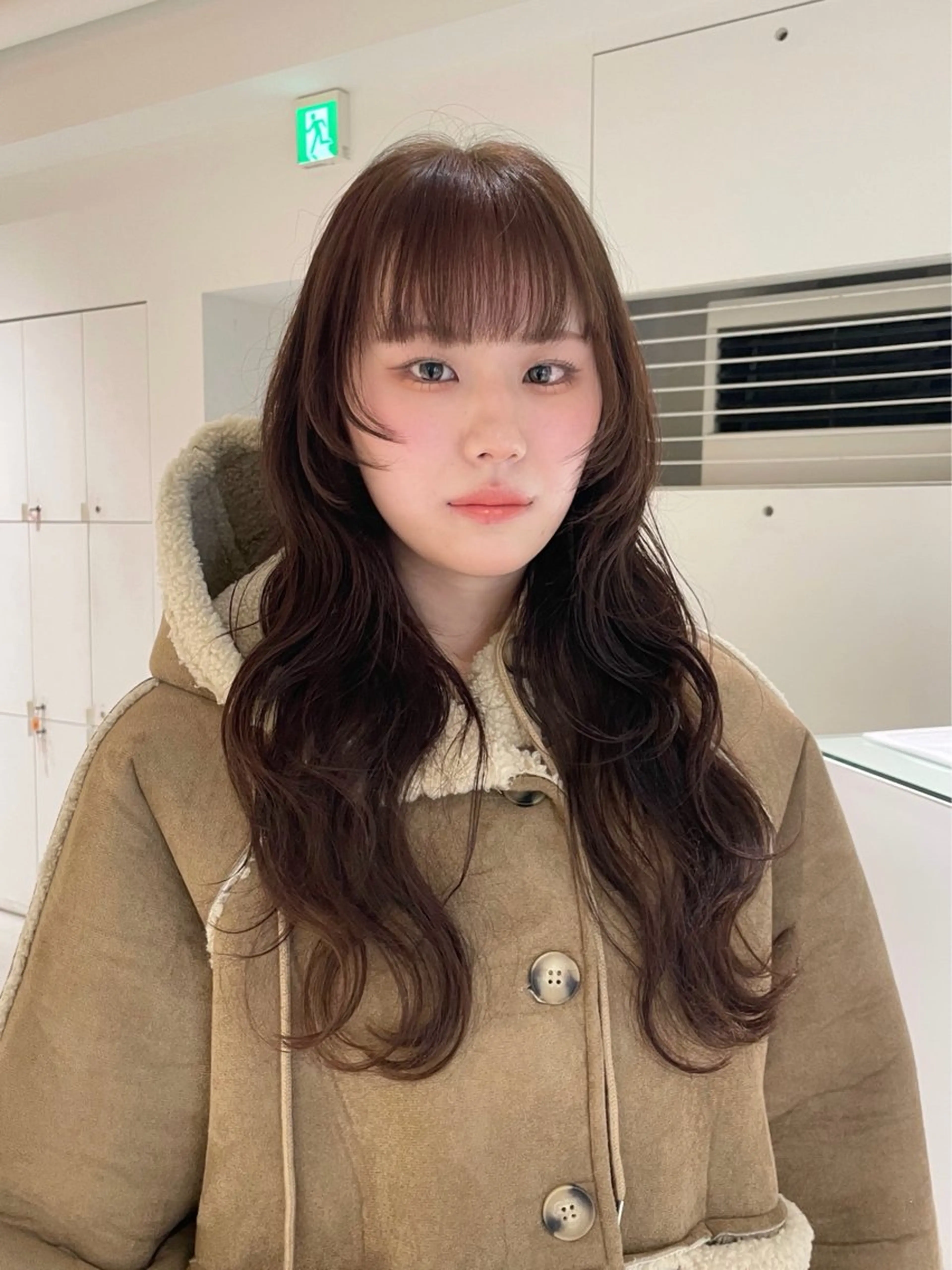 ロング カット ヘアカラー haruko🎀 レイヤーカットのヘアスタイル