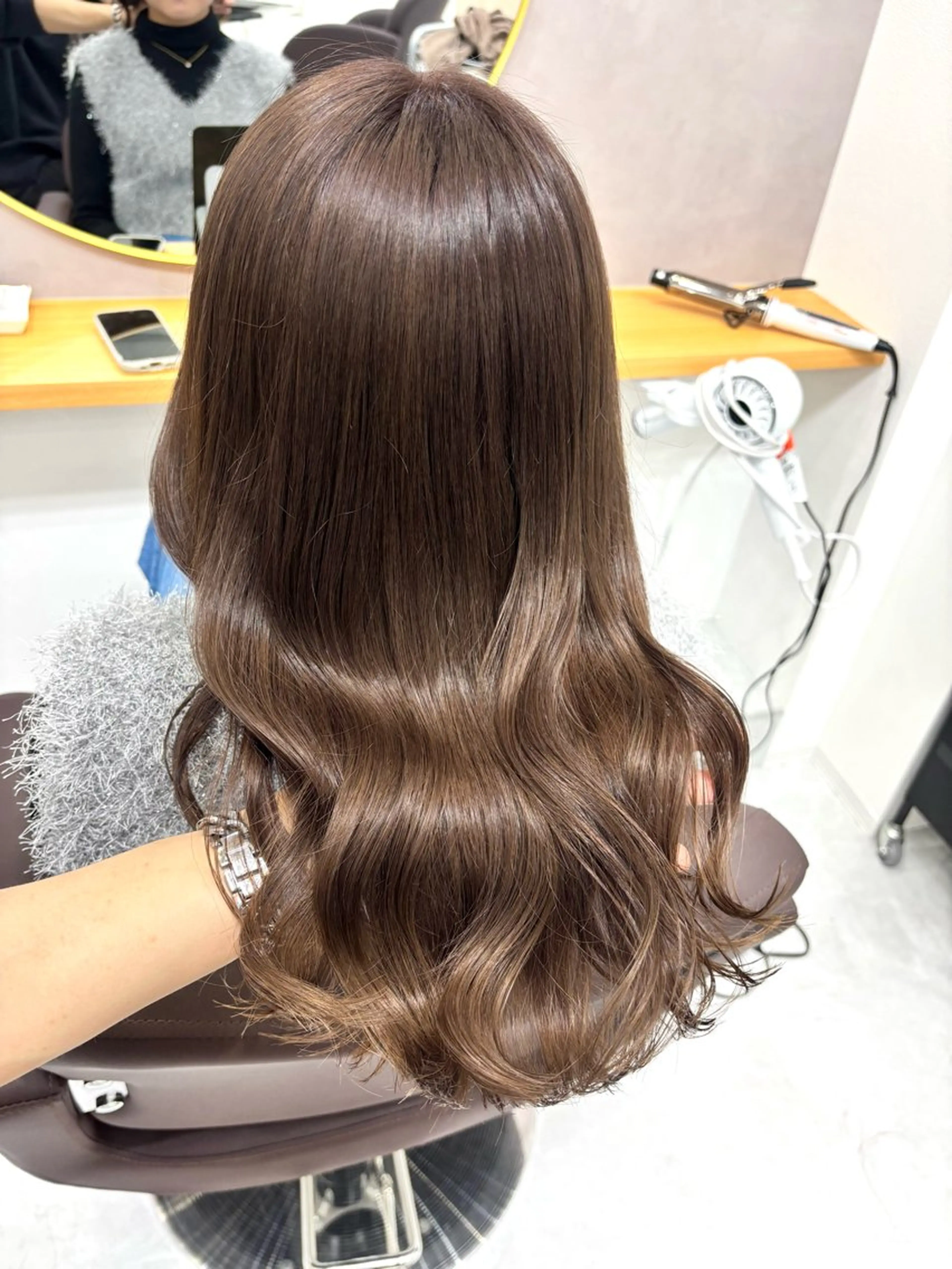 ロング ヘアカラー トリートメント ヘッドスパ I S所属・🌿透明感カラー‪ 🍼KAZUKI🍓のヘアスタイル