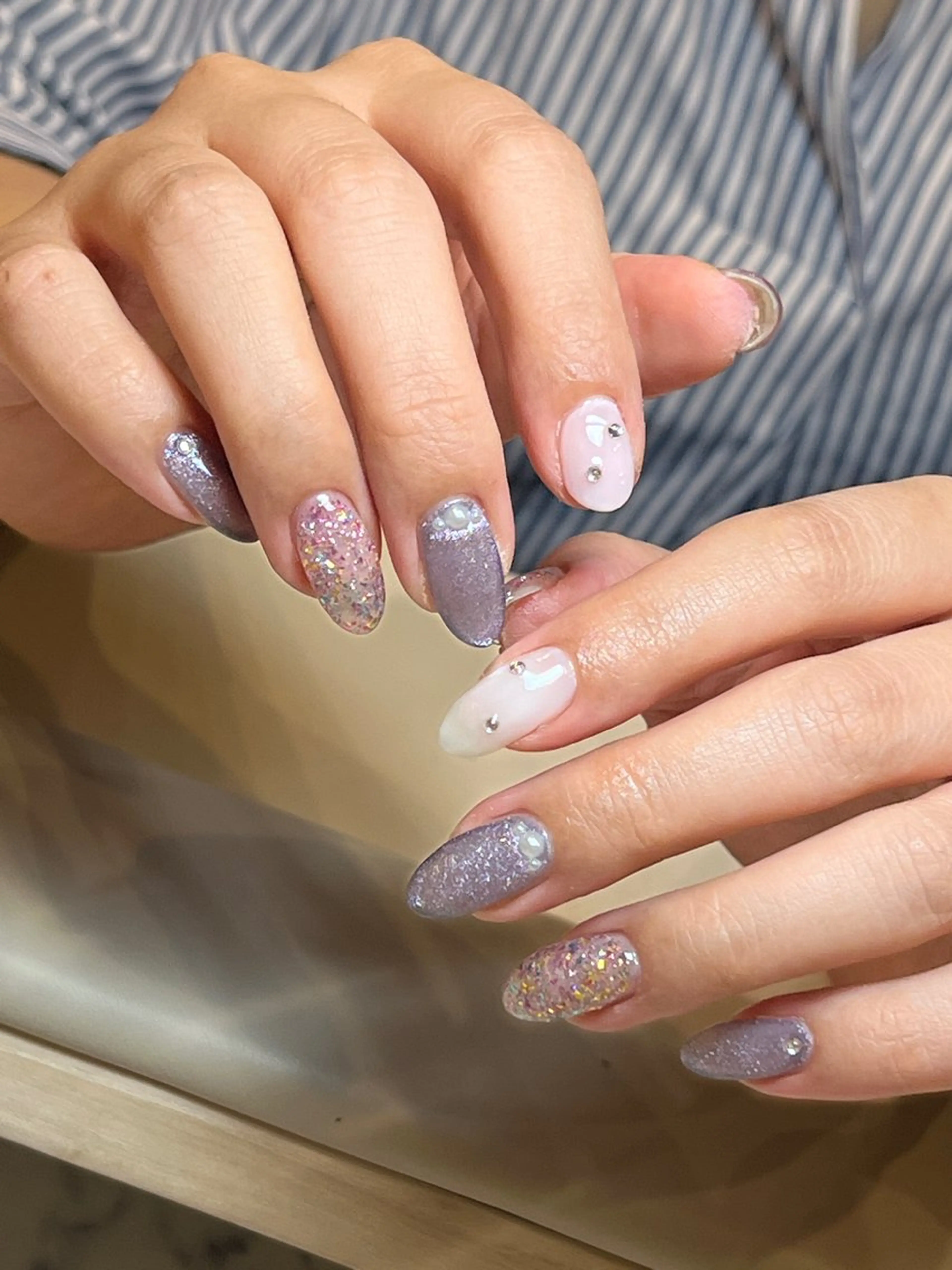 ネイル Sweet nail所属・SWEETNAIL 💙ユイのネイルデザイン