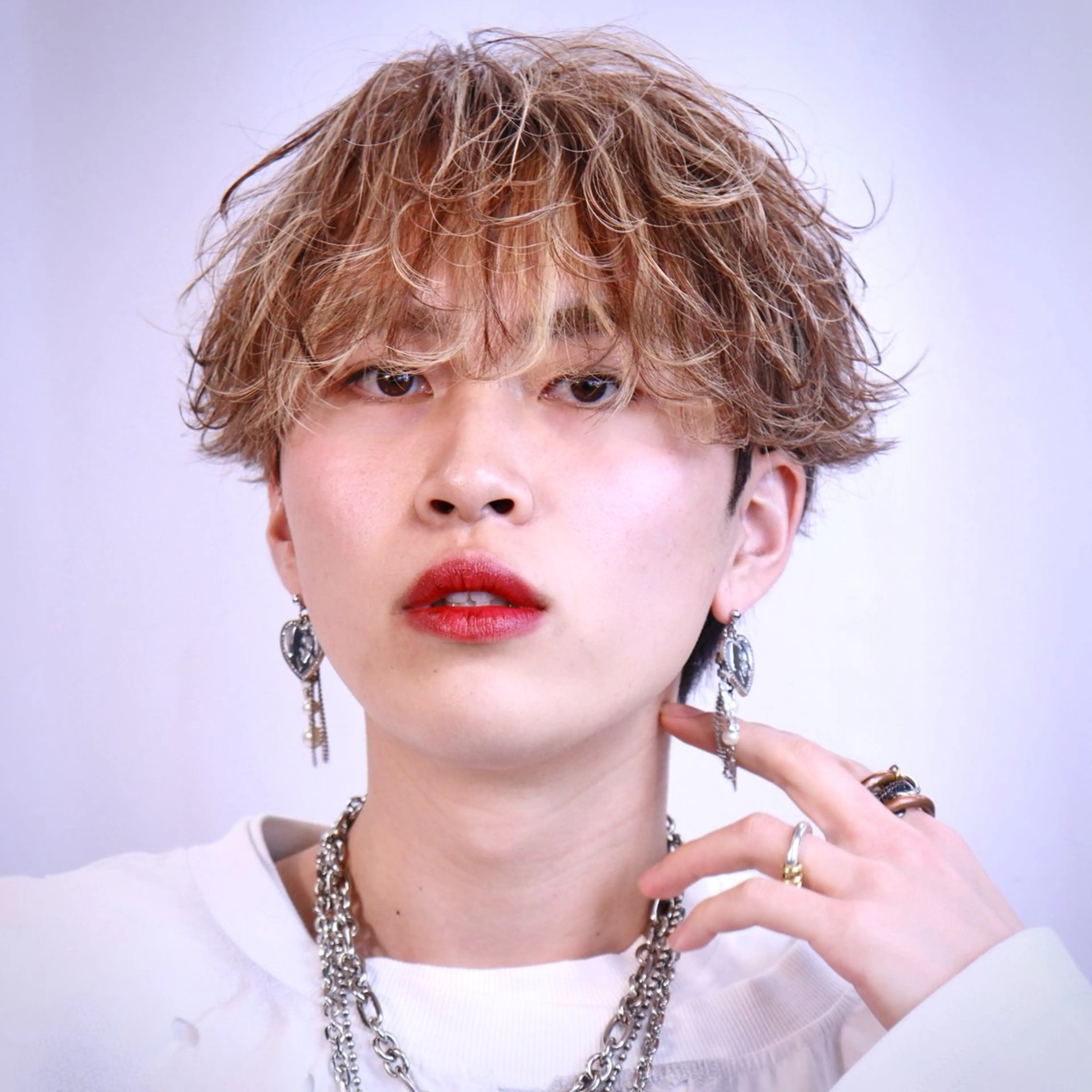 ショート カラー パーマ メンズ カット パーマ トリートメント ヘアセット ✂︎メンズ特化✂︎ KAYAのヘアスタイル